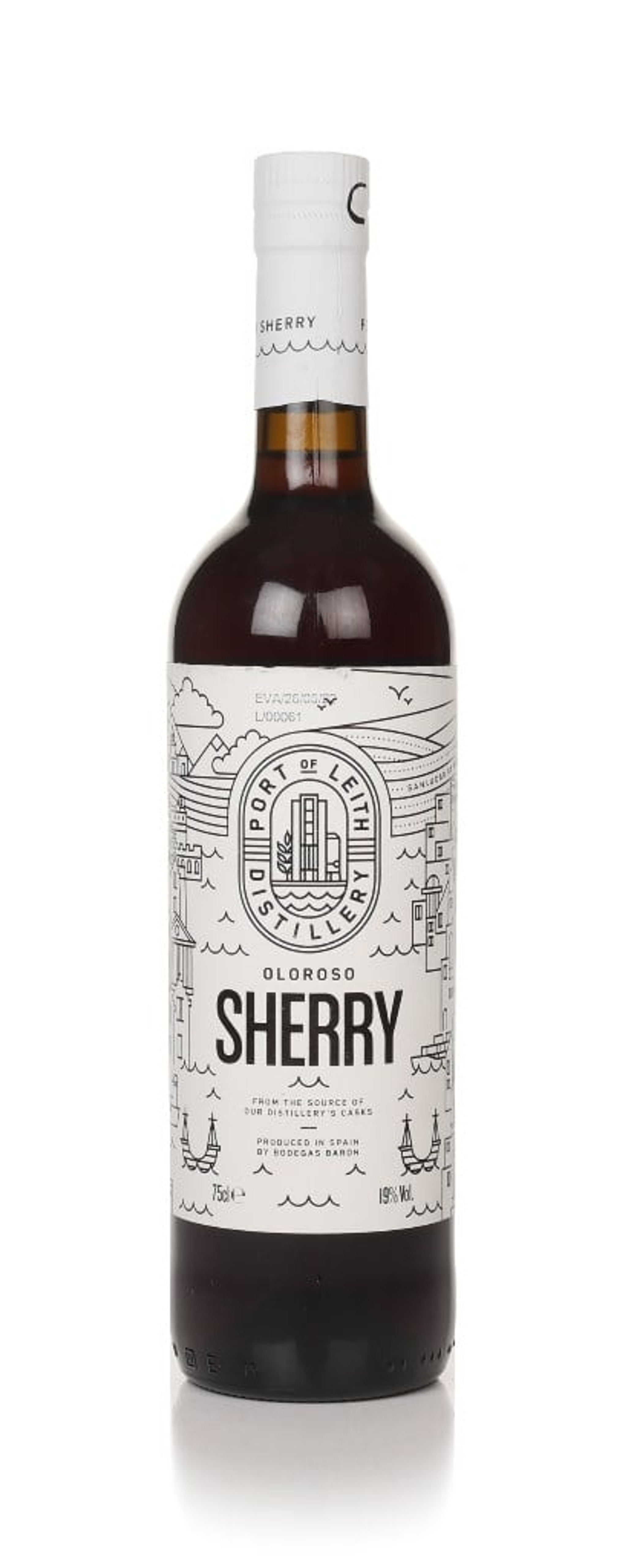 Port of Leith Distillery & Bodegas Barón Oloroso Sherry (19%) 75cl