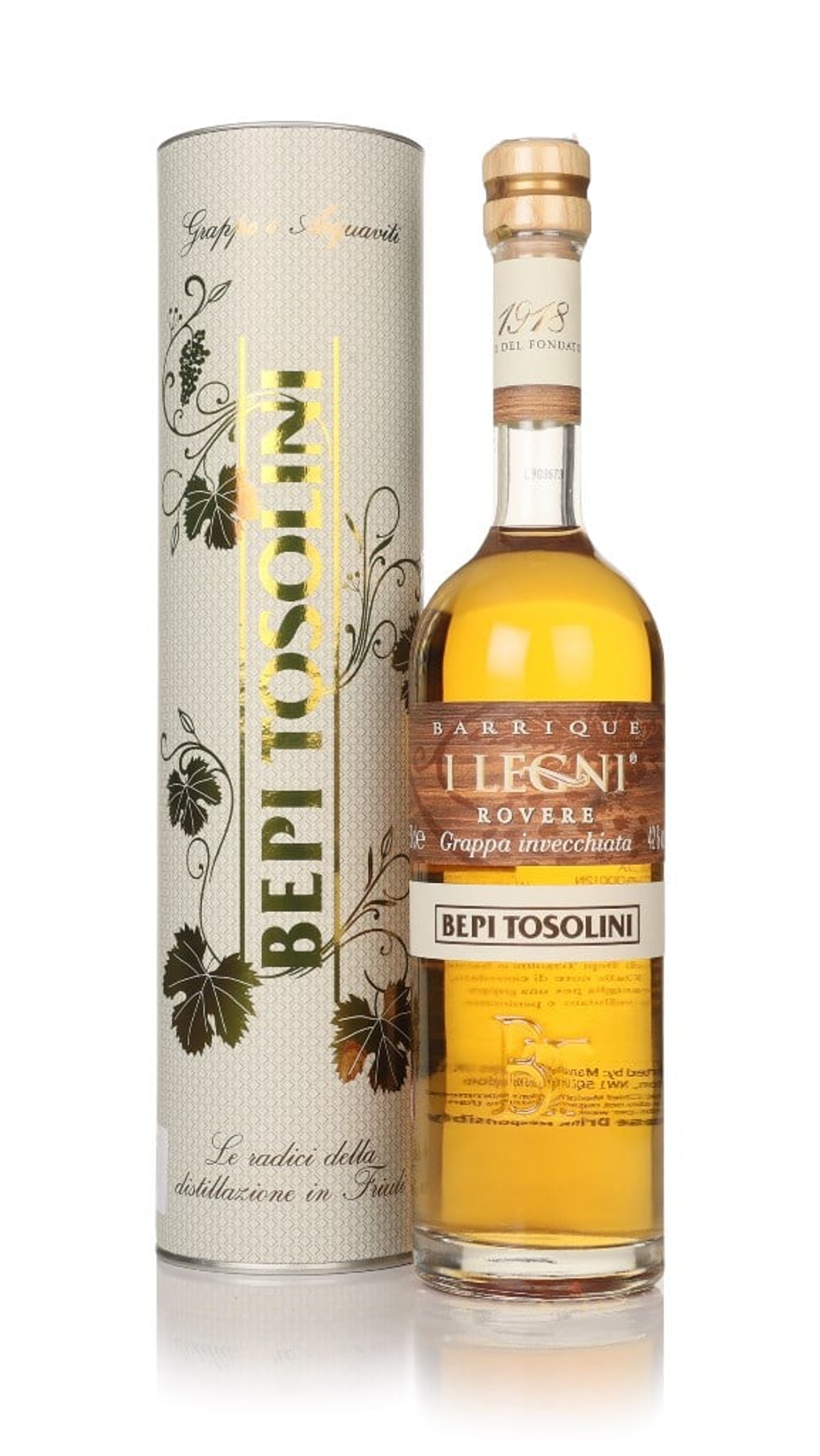 Tosolini Grappa di Rovere 50cl