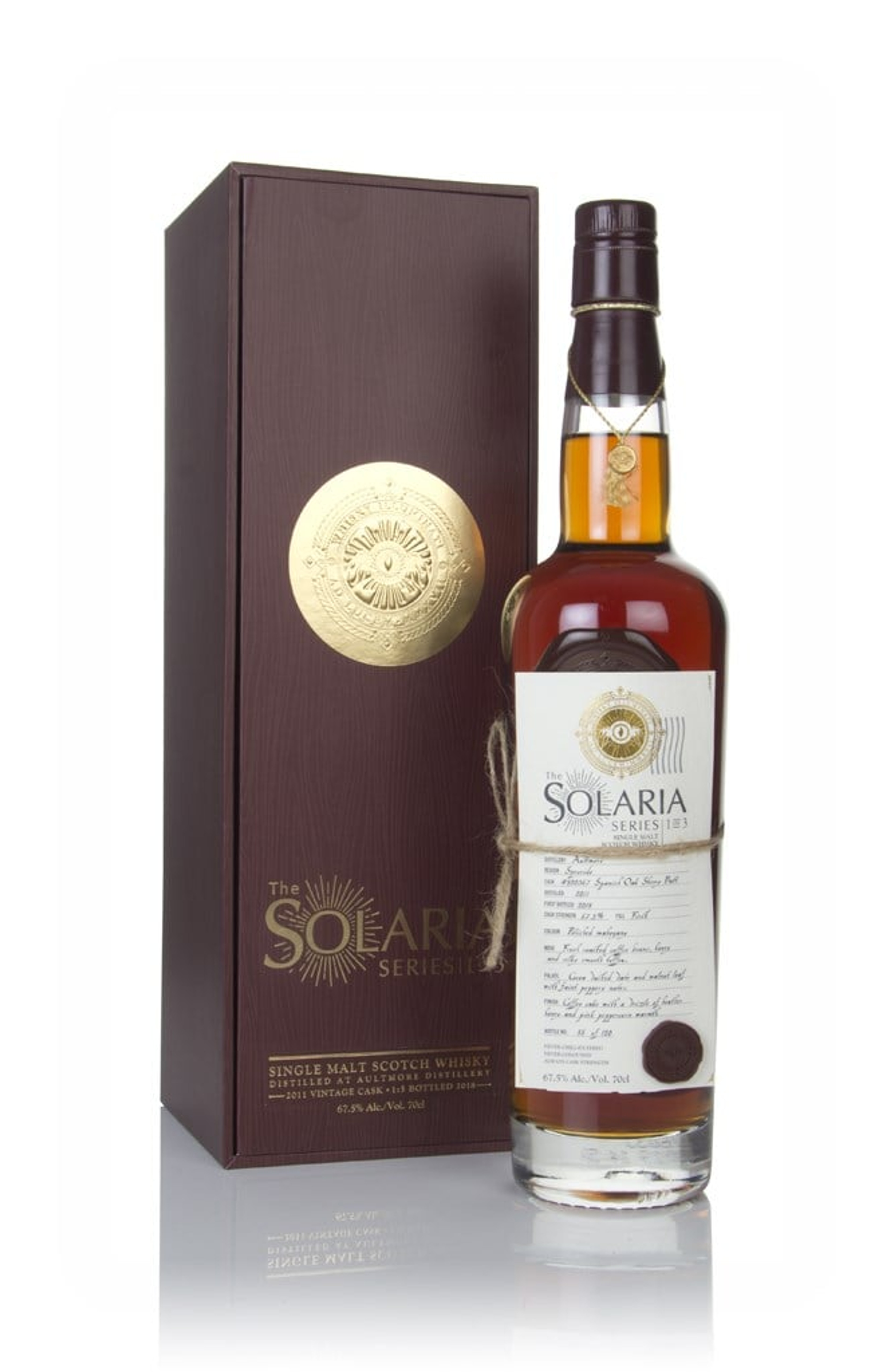 Aultmore 2011 (bottled 2018) (cask 900367) - Solaria Series (Whisky Illuminati) 70cl