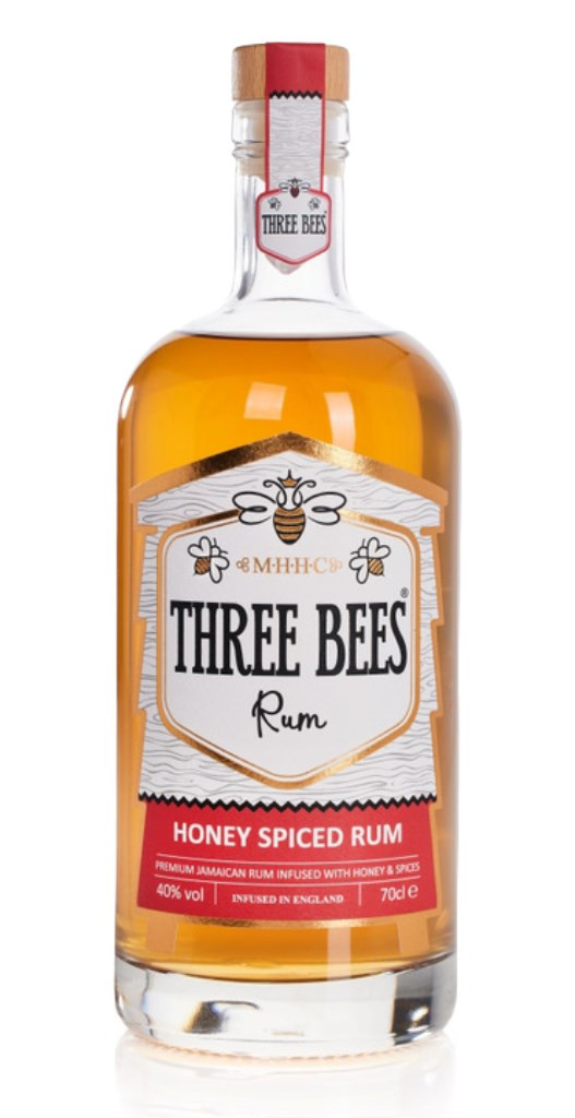 THREE BEES - Honey Spiced Rum 70cl