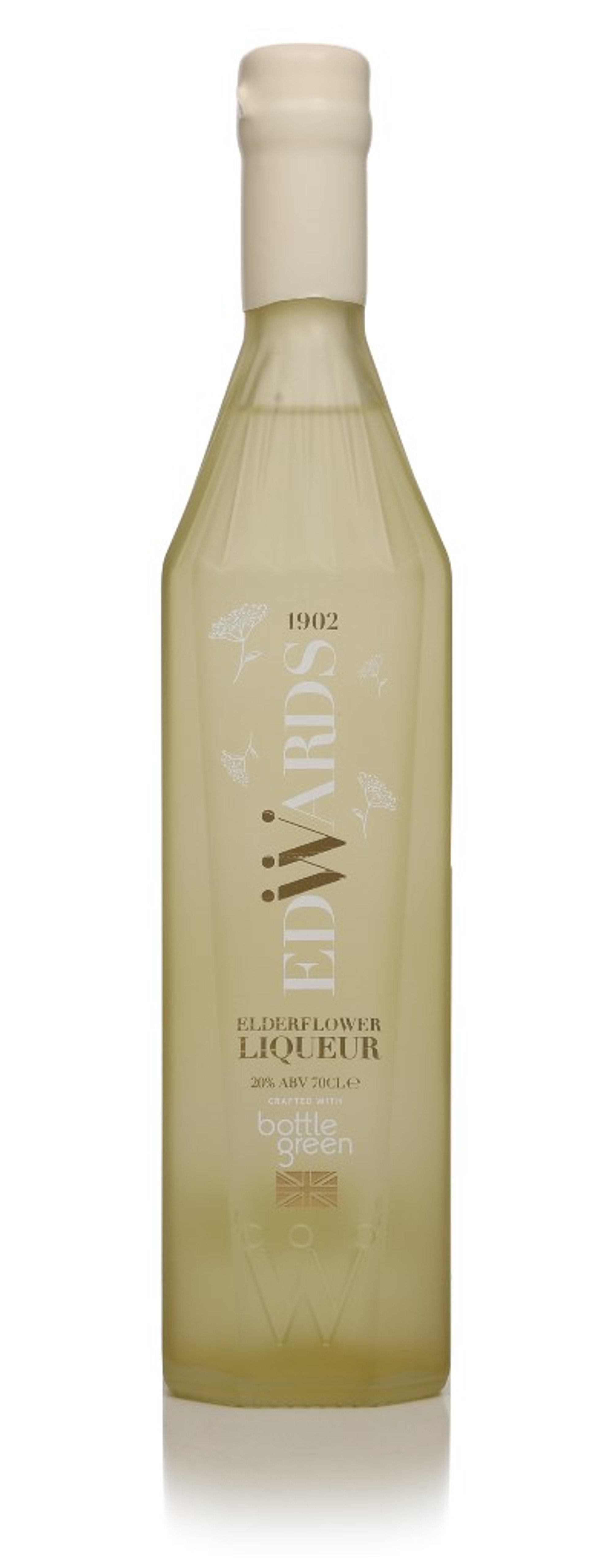 Edwards 1902 & Bottlegreen Elderflower Liqueur 50cl