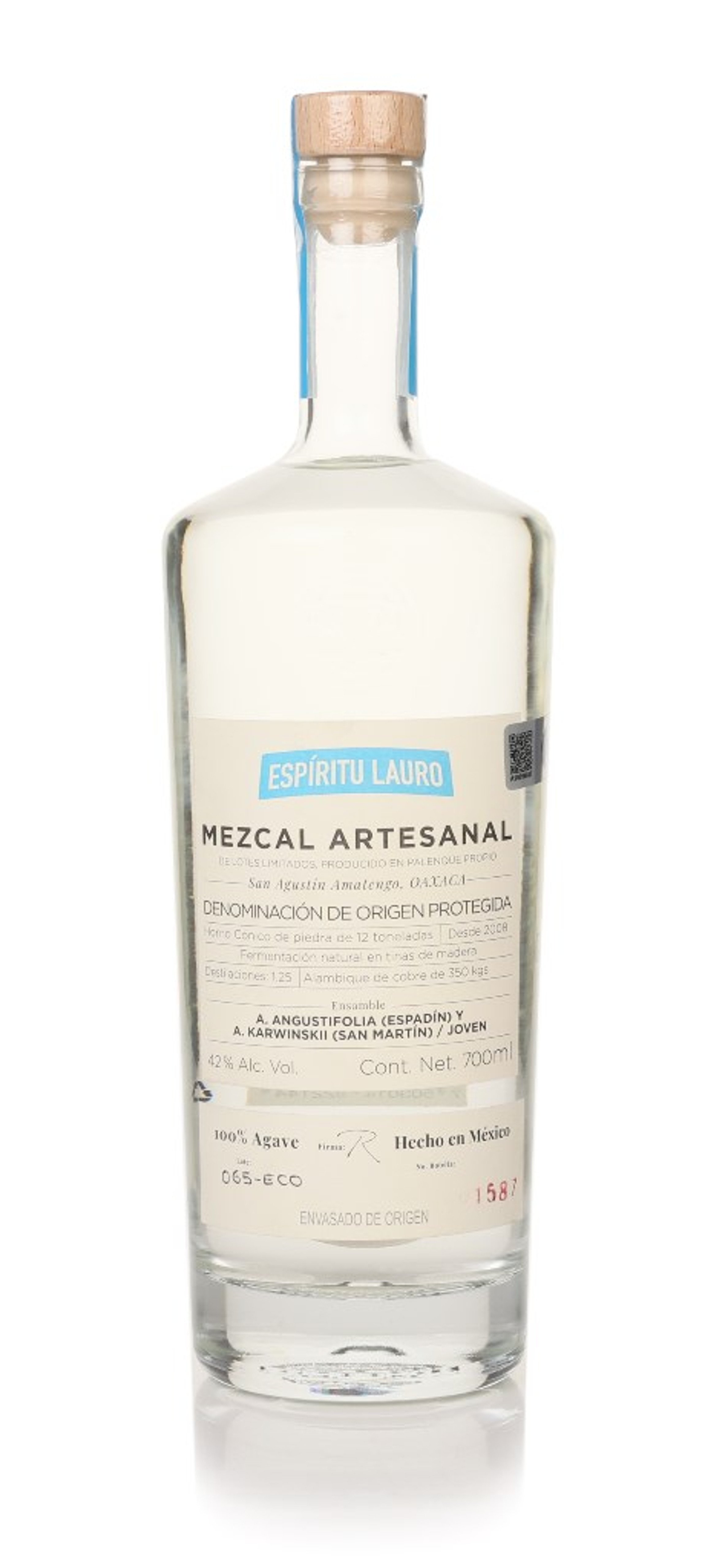 Espiritu Lauro Mezcal (42%) 70cl