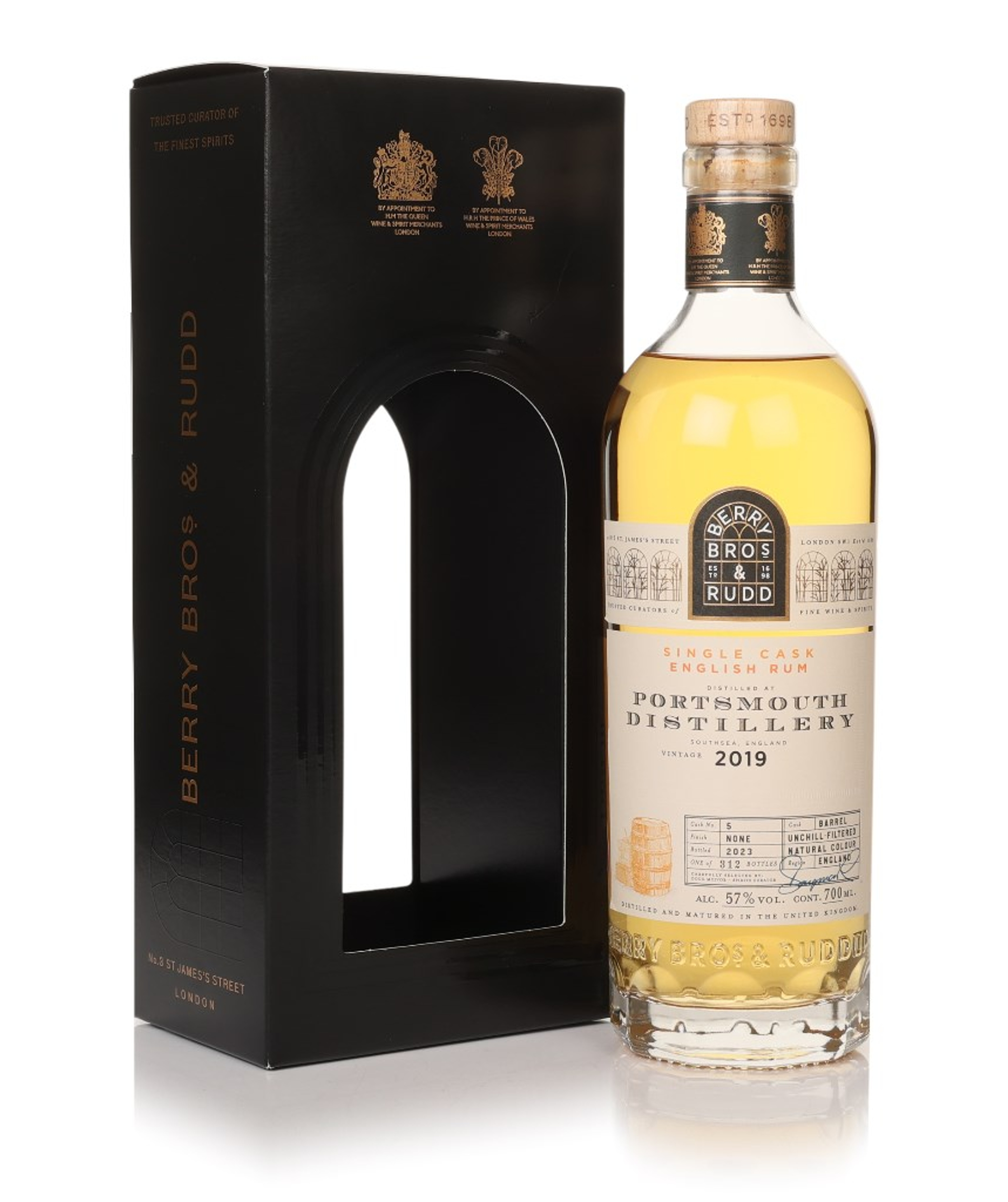 Portsmouth 2019 (bottled 2023) (cask 5) - Berry Bros. & Rudd 70cl