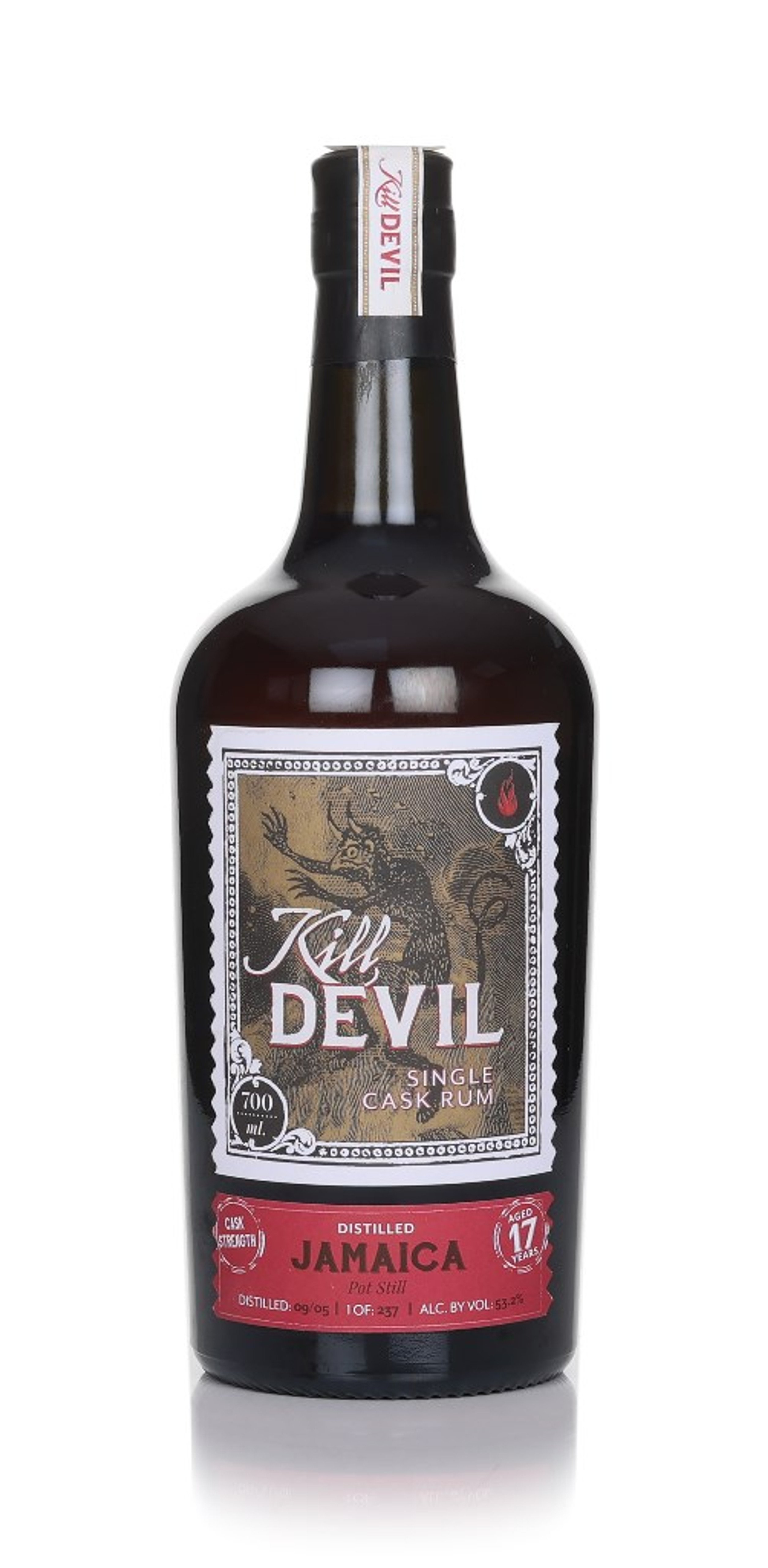 Jamaica Pot Still 17 Year Old 2005 Jamaican Rum - Kill Devil (Hunter Laing) 70cl