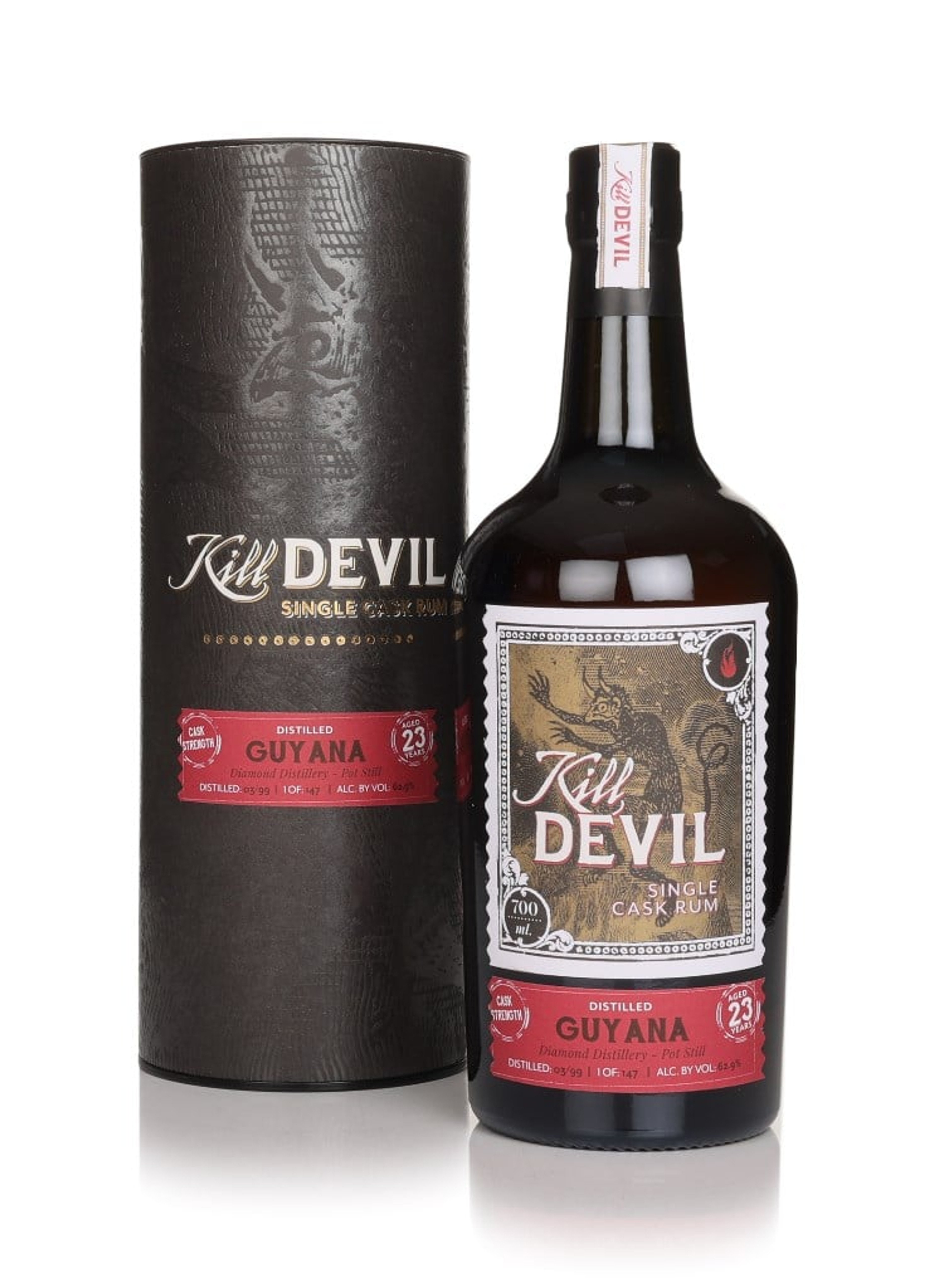 Diamond 23 Year Old 1999 Guyana Rum - Kill Devil (Hunter Laing) 70cl