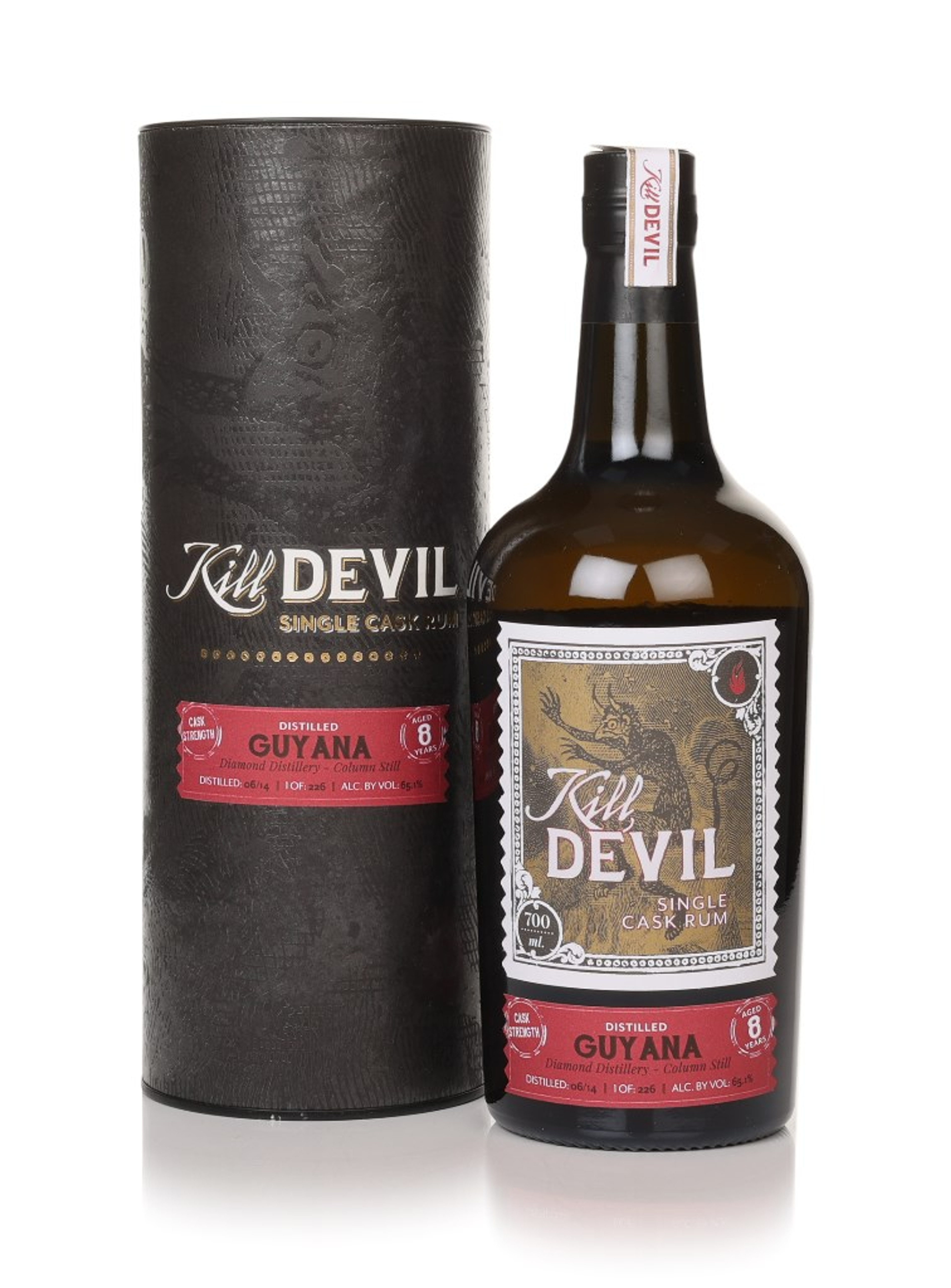 Diamond 8 Year Old 2014 Guyana Rum - Kill Devil (Hunter Laing) 70cl