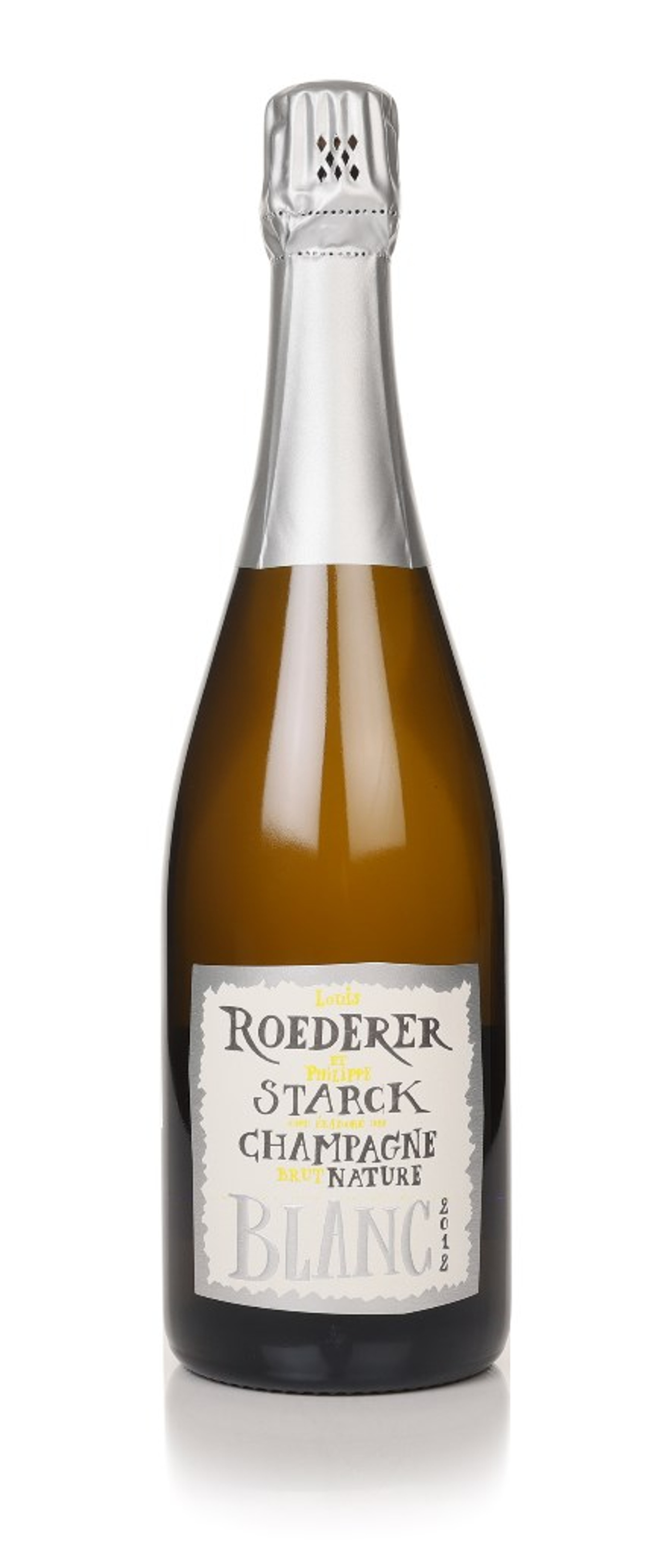 Louis Roederer et Philippe Starck Brut Nature Champagne 2012 75cl