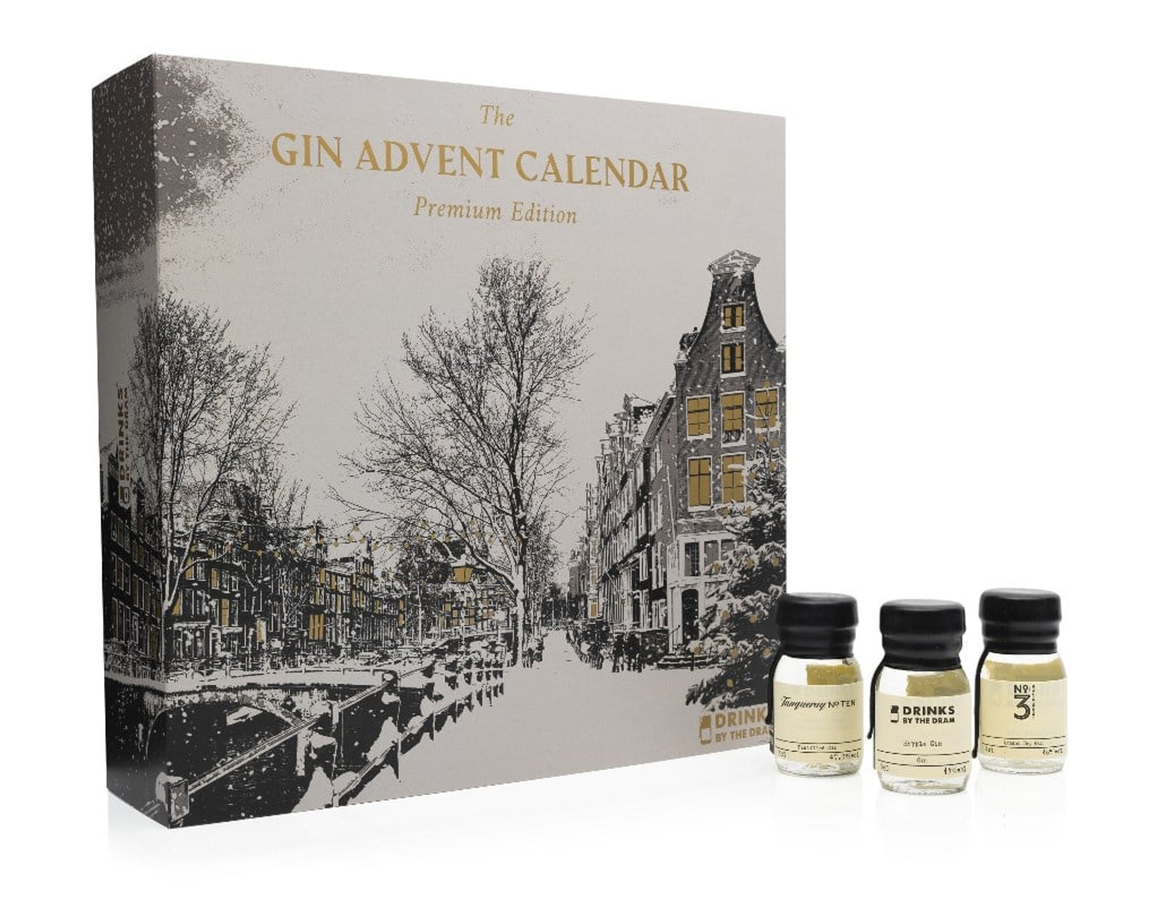 Gin Advent Calendar - Premium (Classic Edition - White Christmas) 72cl