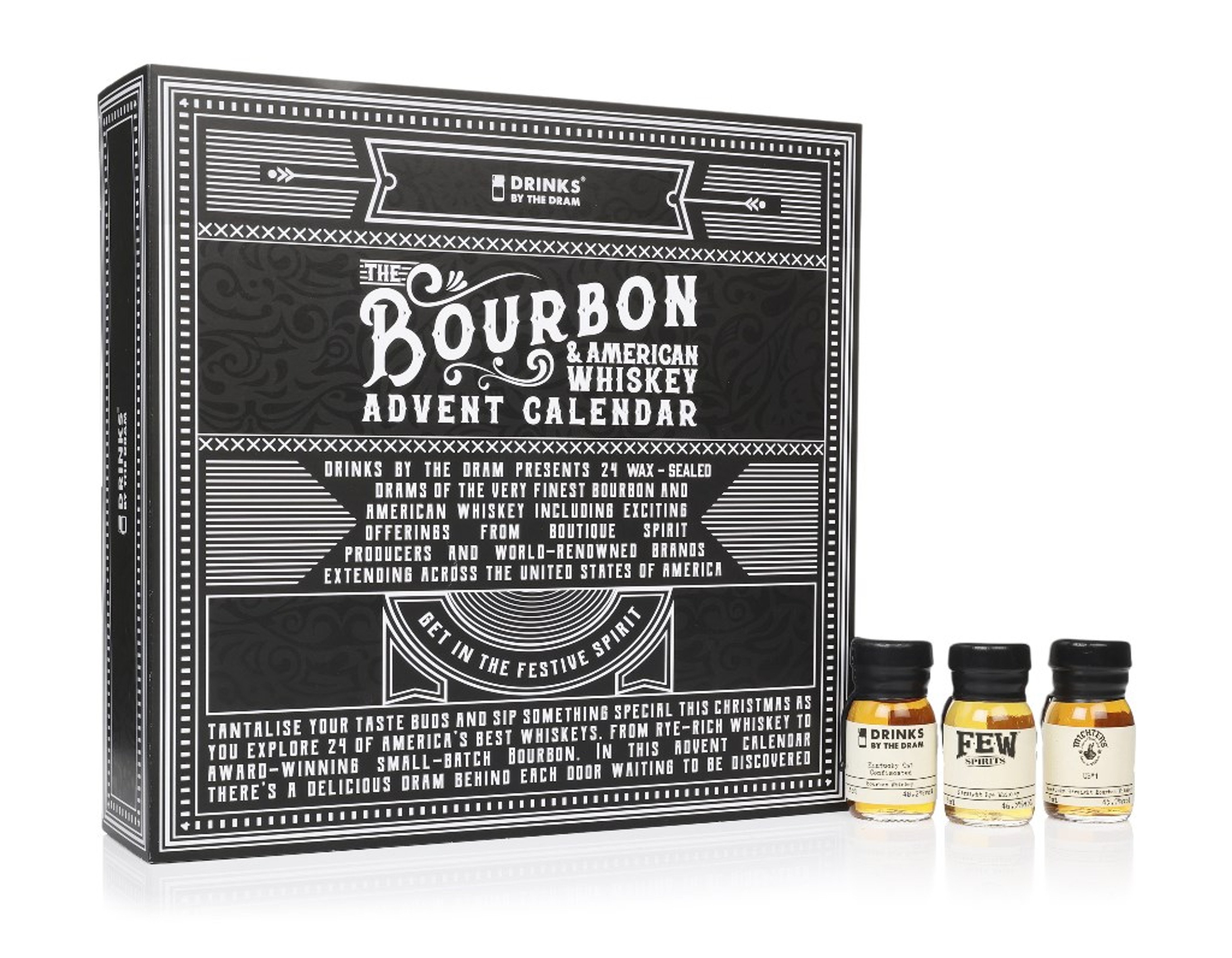 Bourbon & American Whiskey Advent Calendar (Classic Edition) 72cl