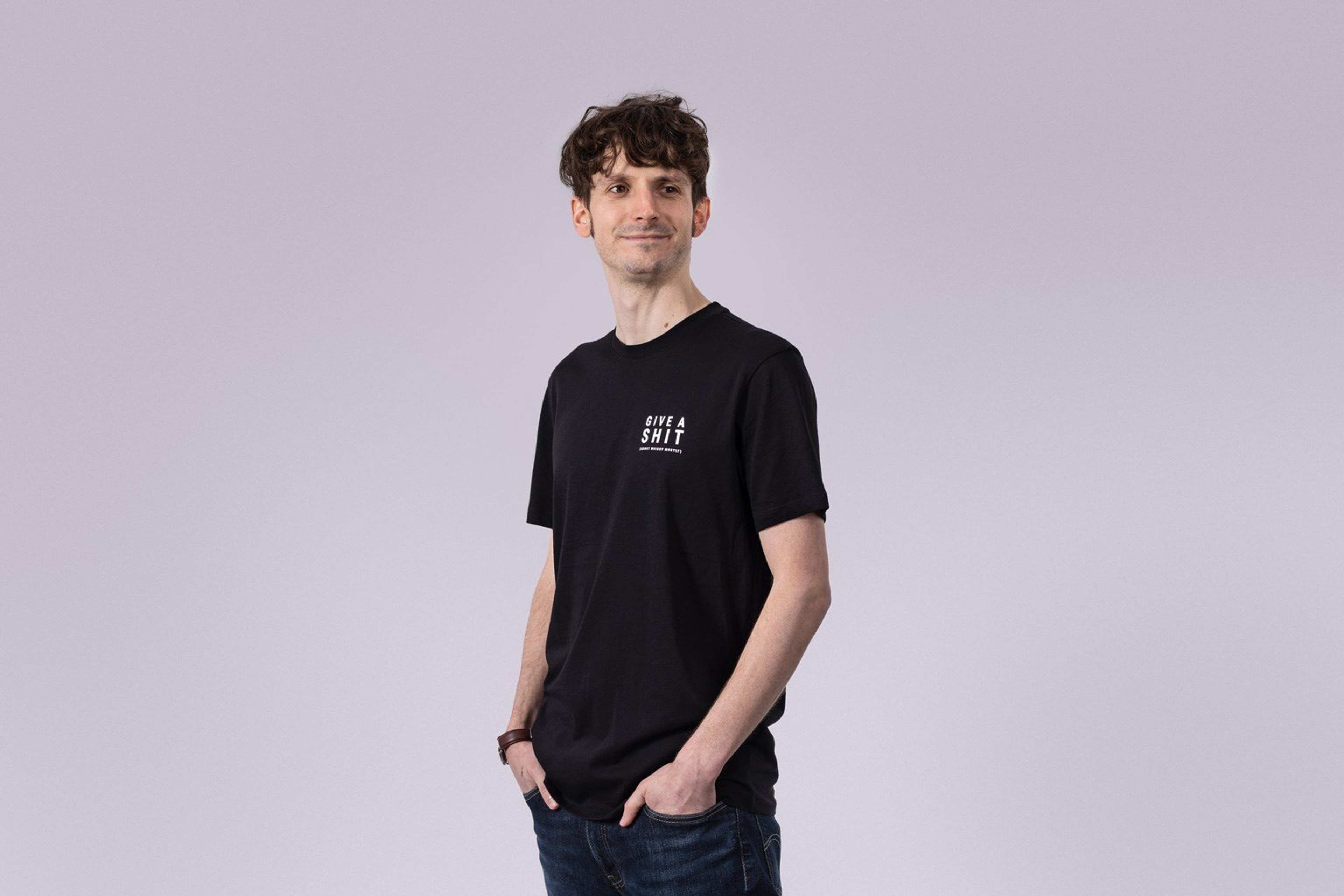 Master of Malt (Give a Shit) T-shirt Black (L)