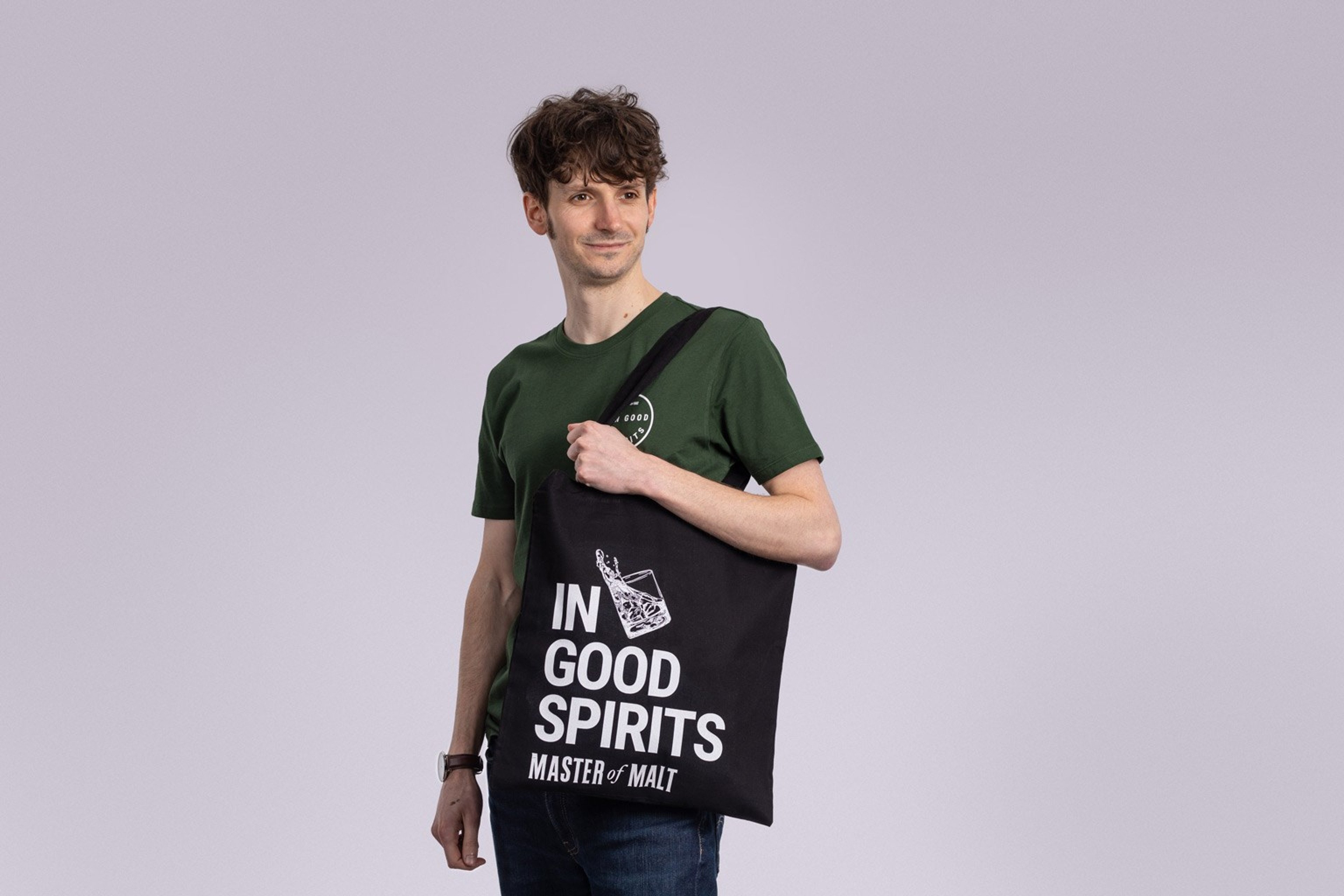 Master of Malt (In Good Spirits) Tote Bag Black