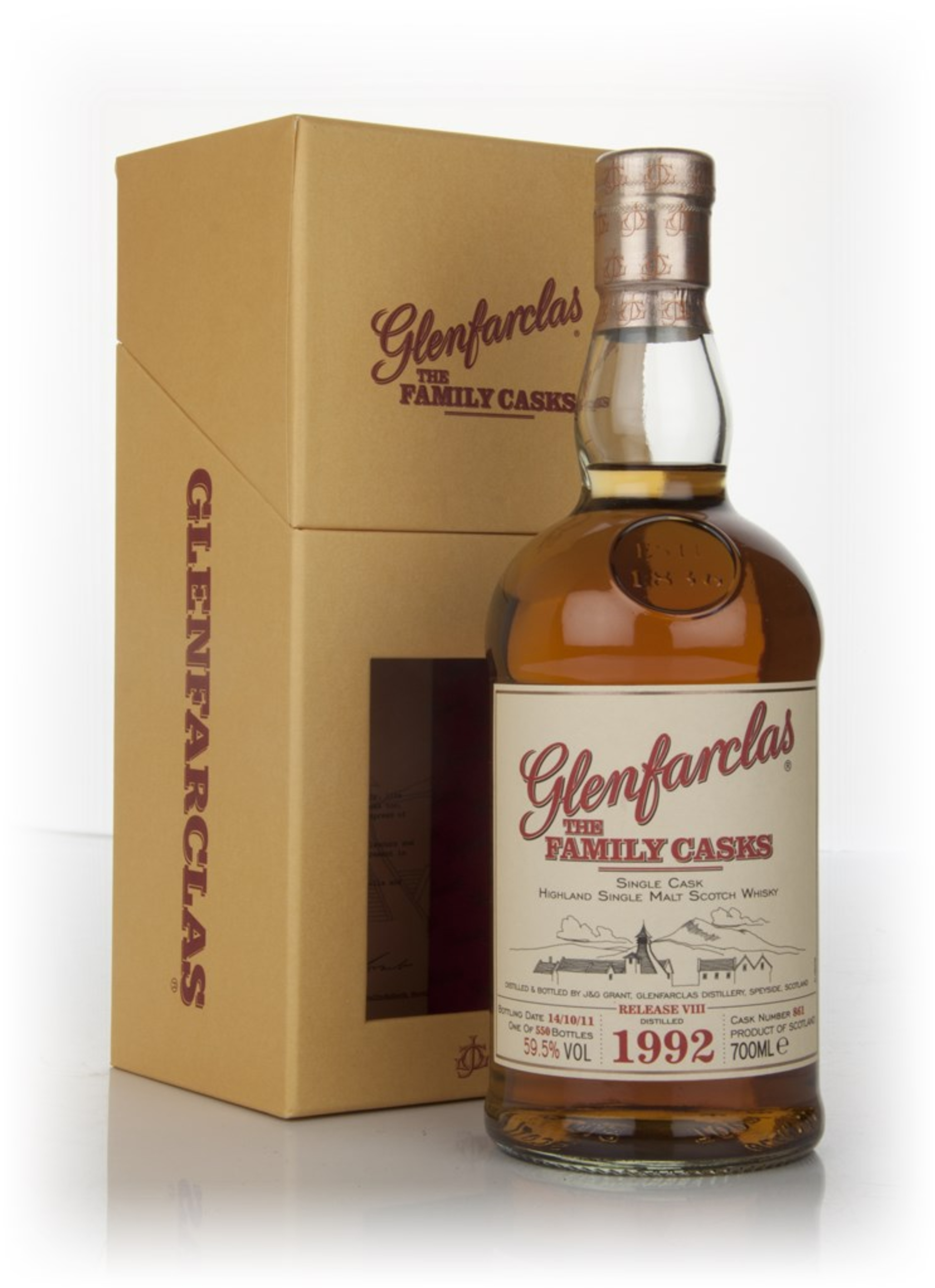 Glenfarclas 1992 Family Cask Release VIII 70cl