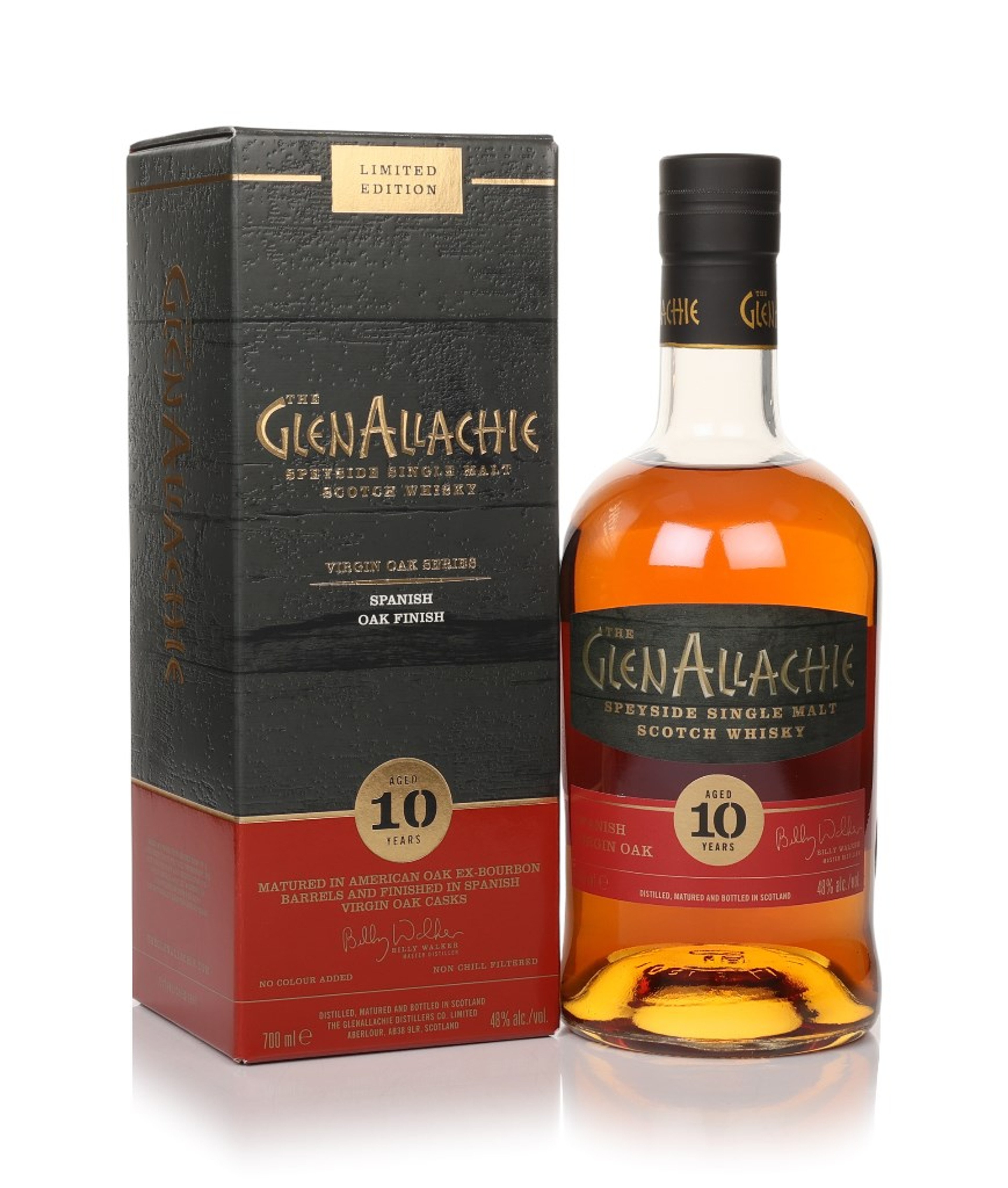 GlenAllachie 10 Year Old Spanish Oak Finish 70cl