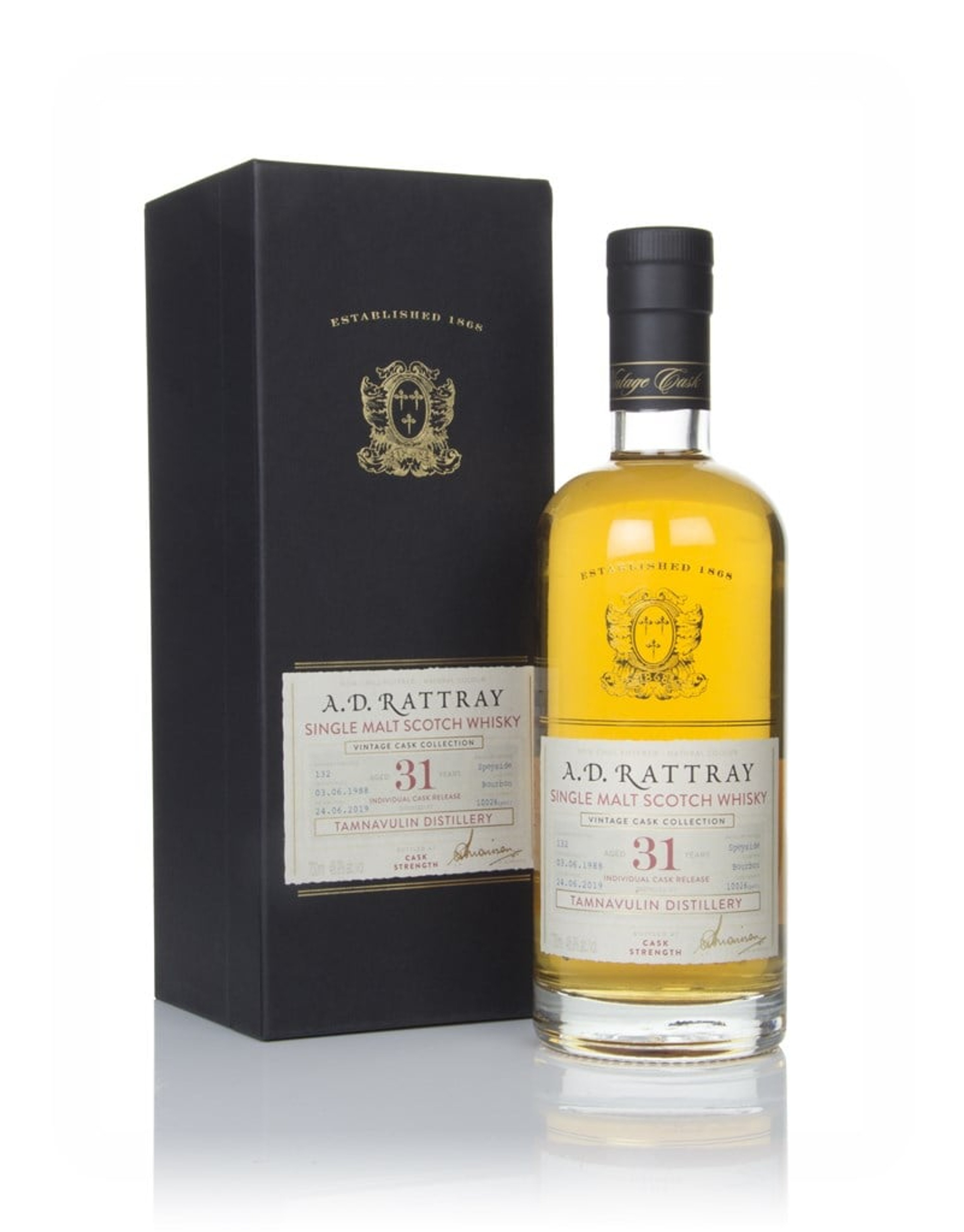 Tamnavulin 31 Year Old 1988 (cask 10026) - Vintage Cask Collection (A.D. Rattray) 70cl
