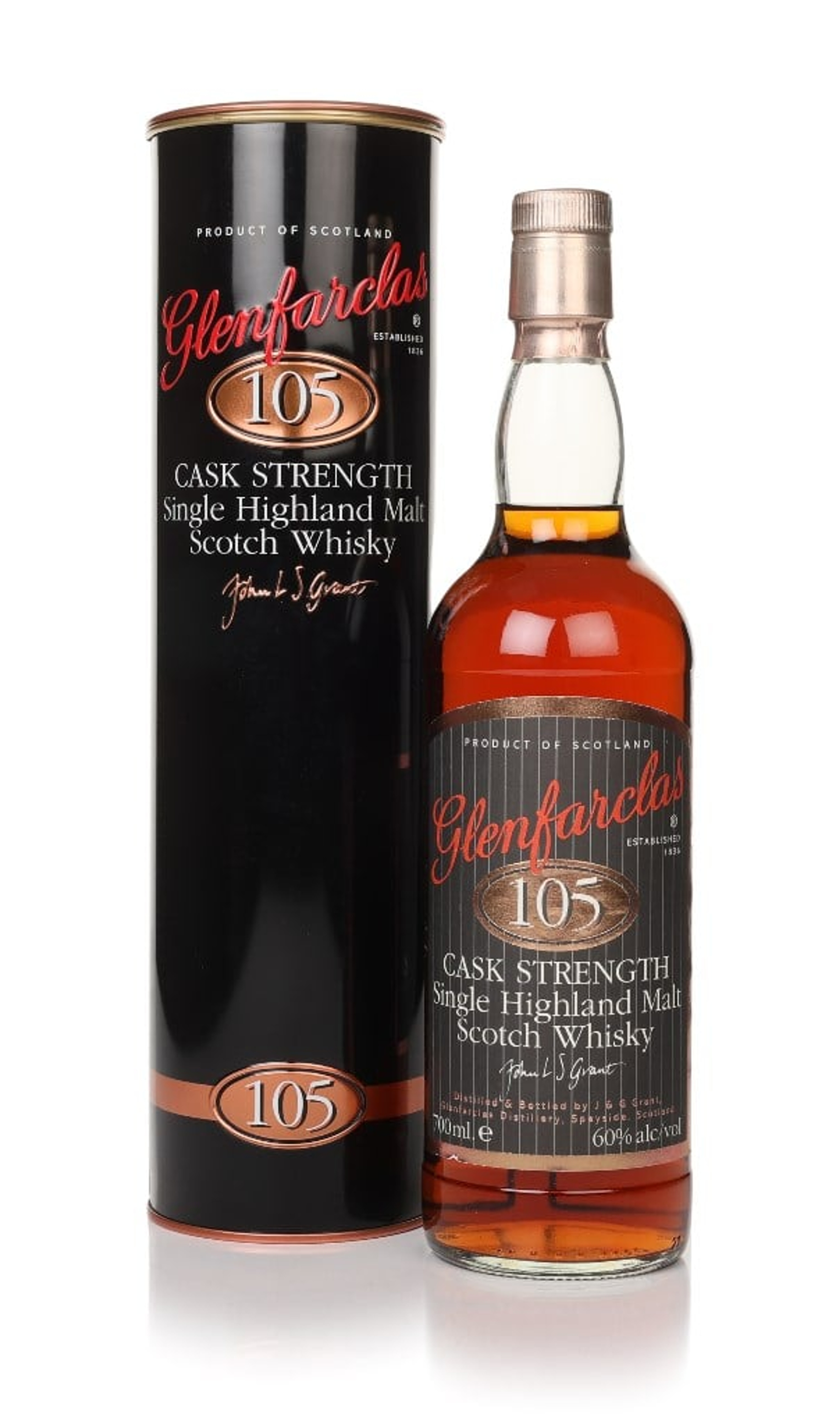 Glenfarclas 105 Cask Strength - Late 1990s 70cl