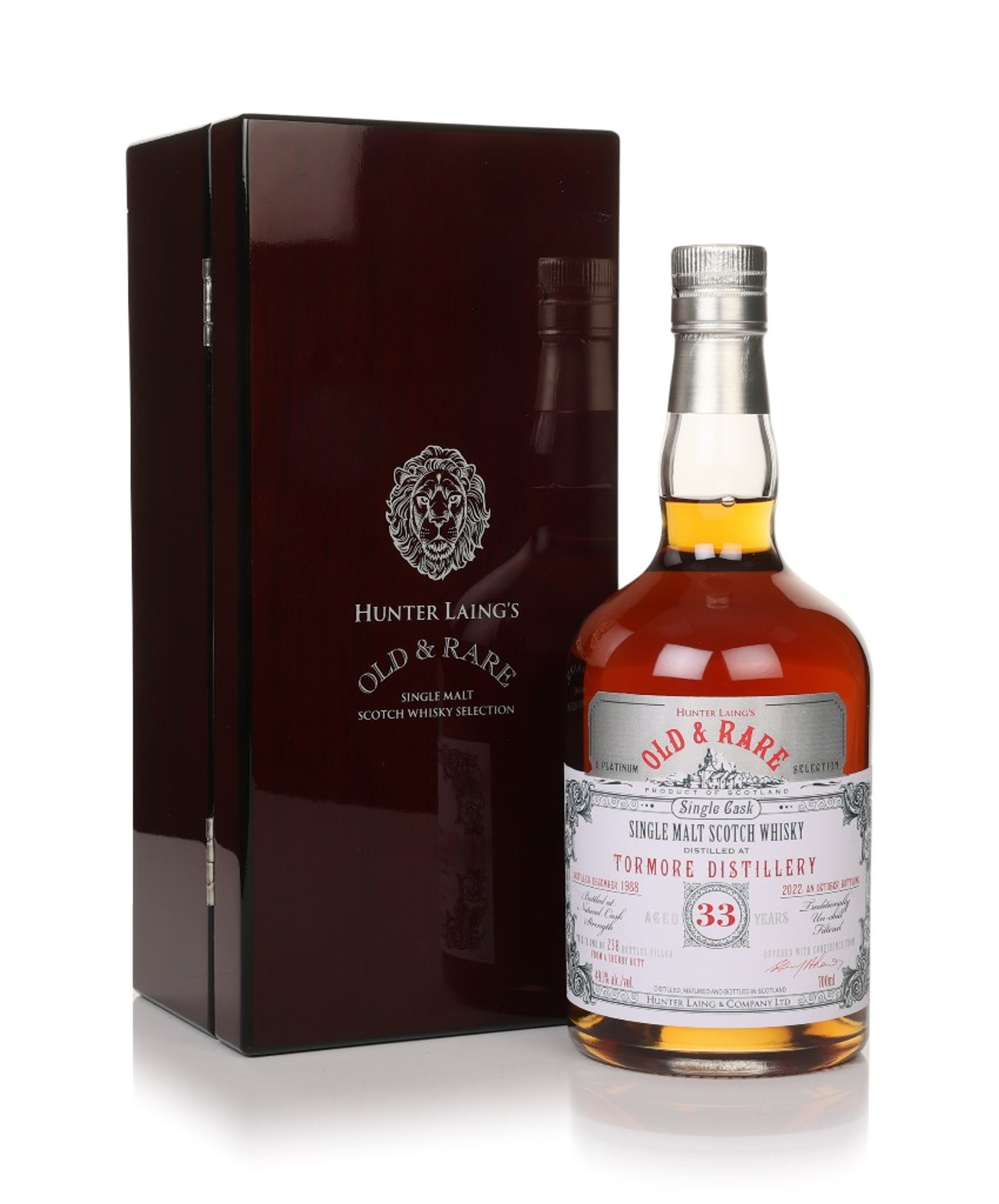 Tormore 33 Year Old 1988 - Old & Rare Platinum (Hunter Laing) 70cl