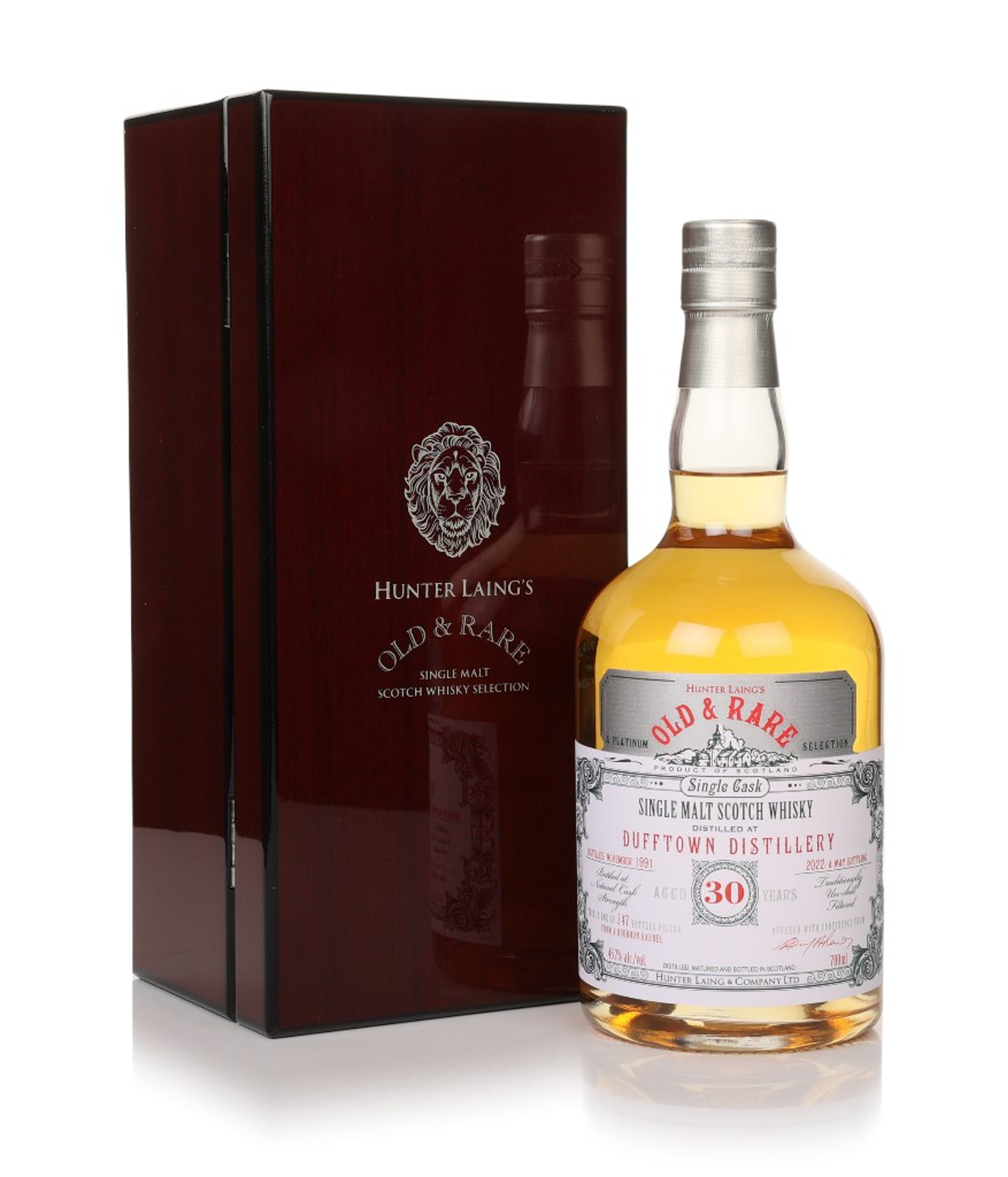 Dufftown 30 Year Old 1991 - Old & Rare Platinum (Hunter Laing) 70cl