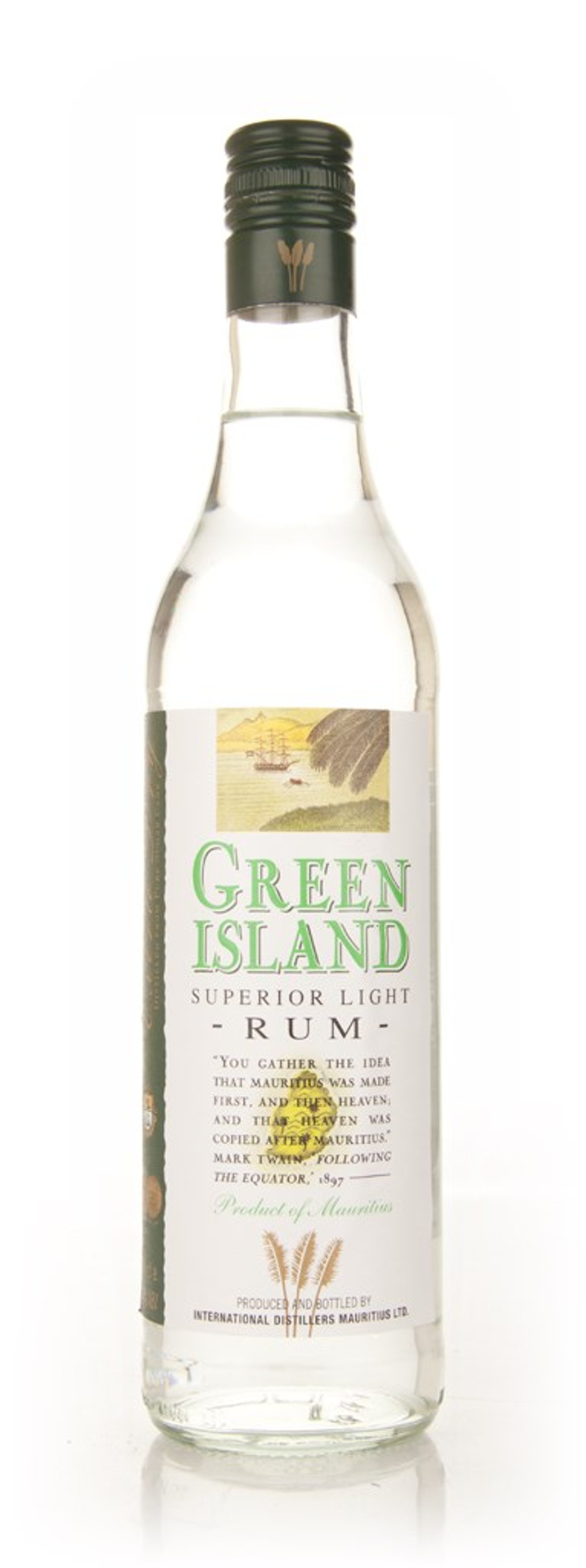 Green Island Superior Light Rum 70cl