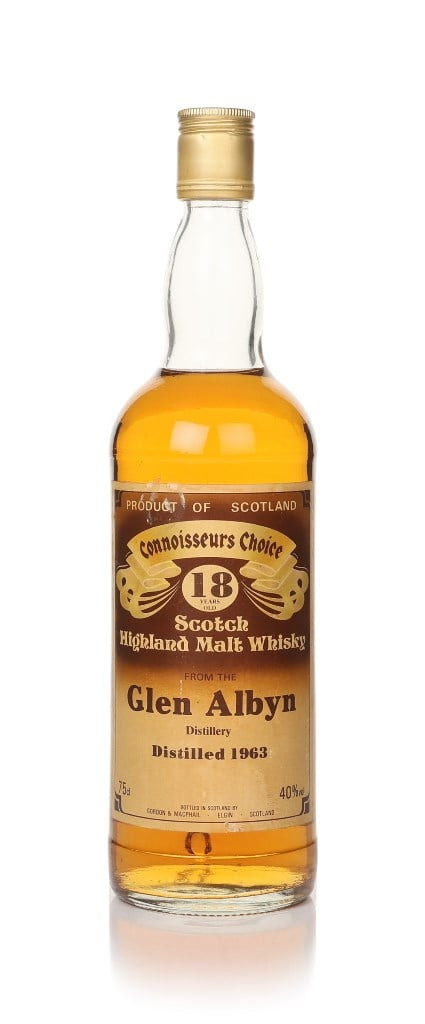 Glen Albyn 18 Year Old 1963 - Connoisseurs Choice (Gordon & MacPhail) 75cl