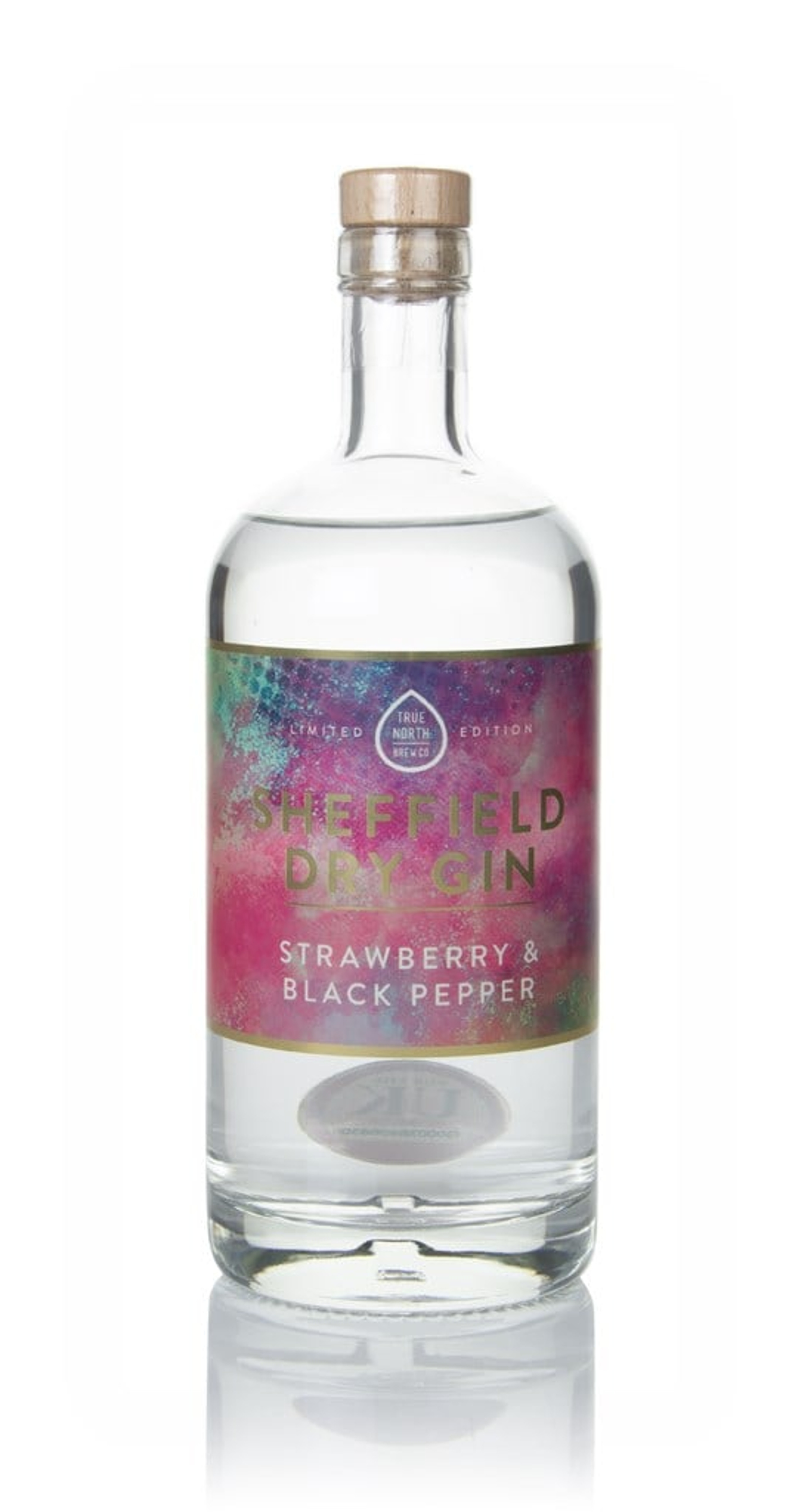 True North Strawberry & Black Pepper Sheffield Dry Gin 70cl
