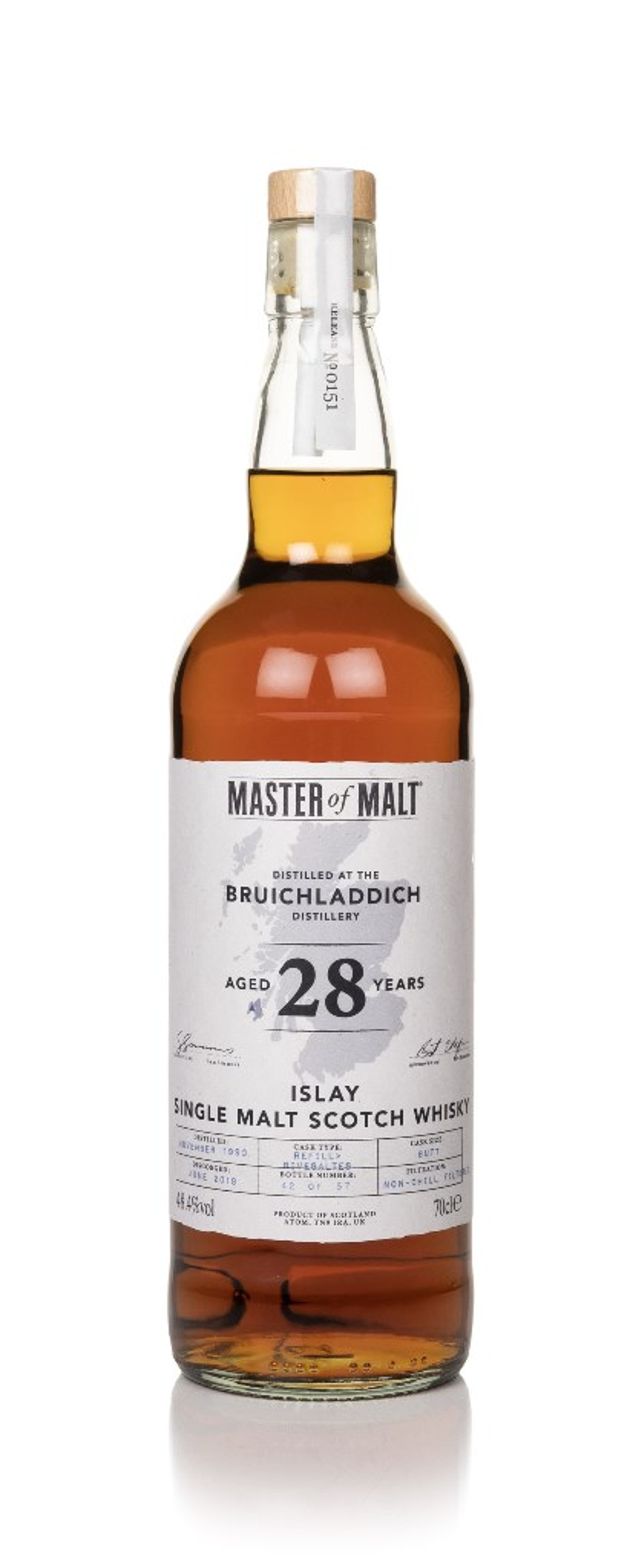 Bruichladdich 28 Year Old 1990 (Master of Malt) 70cl