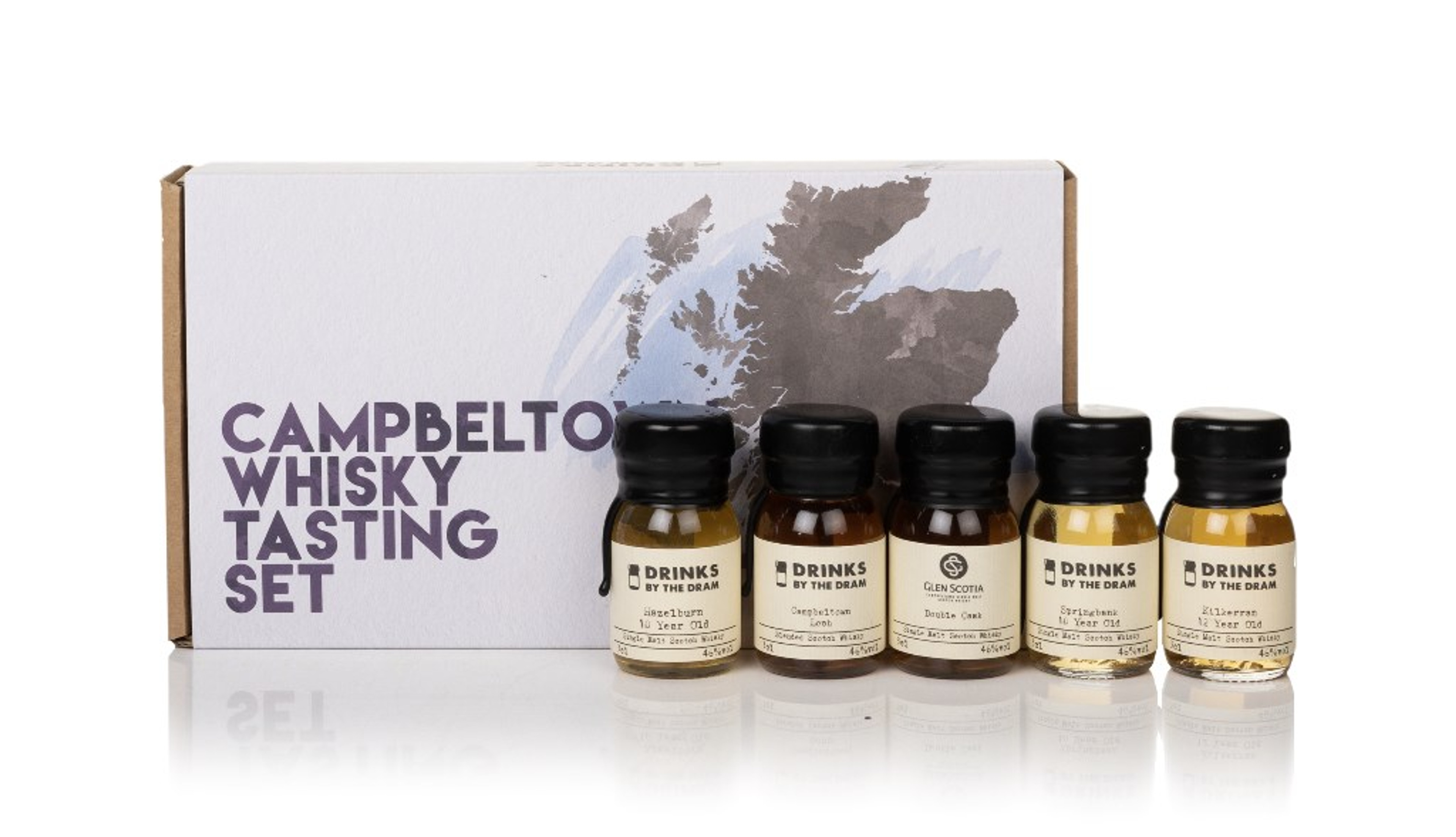 Campbeltown Whisky Tasting Set 15cl