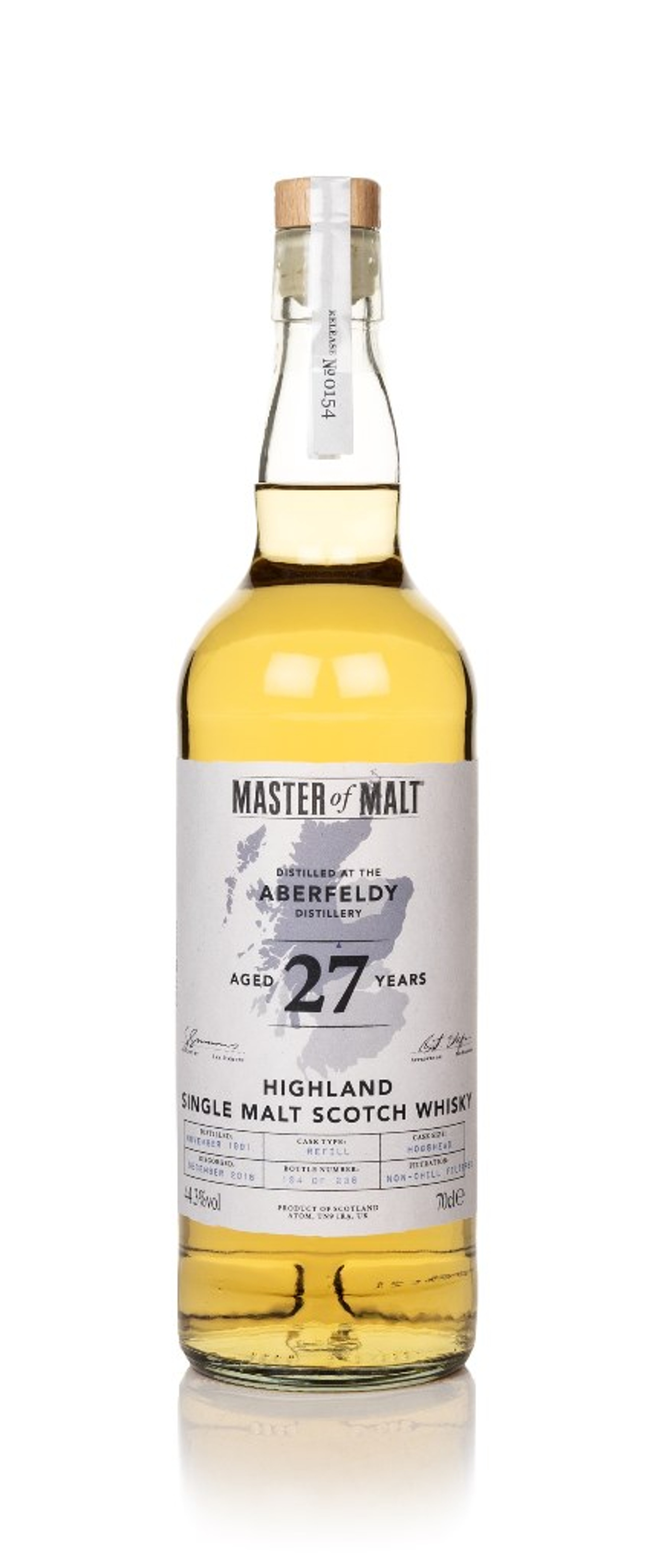 Aberfeldy 27 Year Old 1991 (Master of Malt) 70cl
