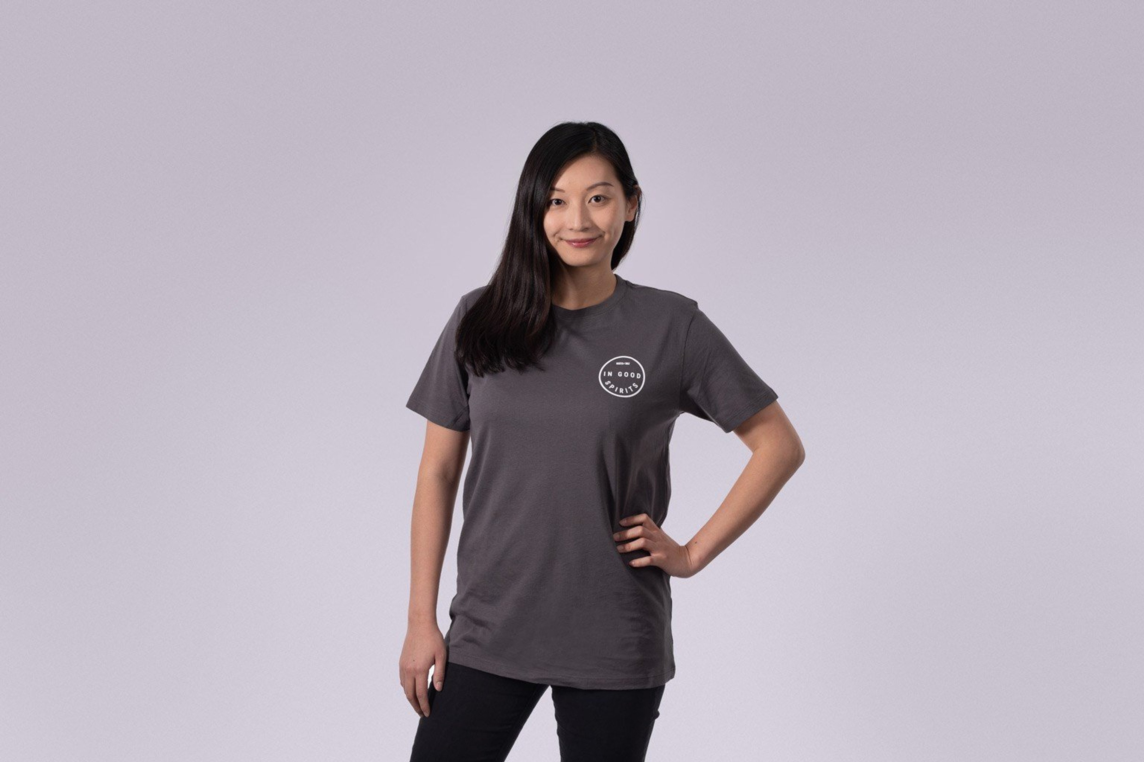 Master of Malt (In Good Spirits) T-shirt Charcoal (S)