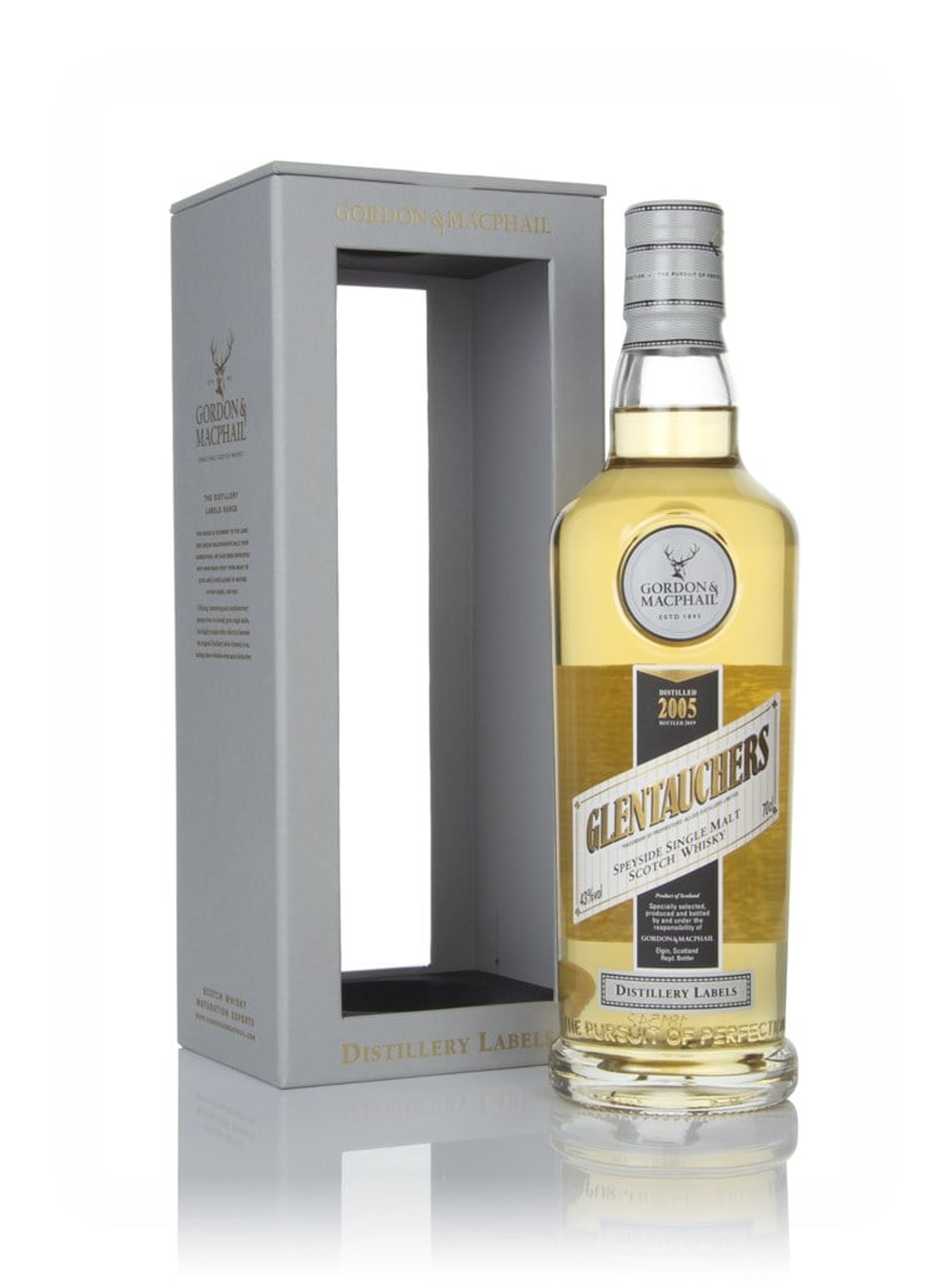 Glentauchers 2005 (bottled 2019) - Distillery Labels (Gordon & MacPhail) 70cl