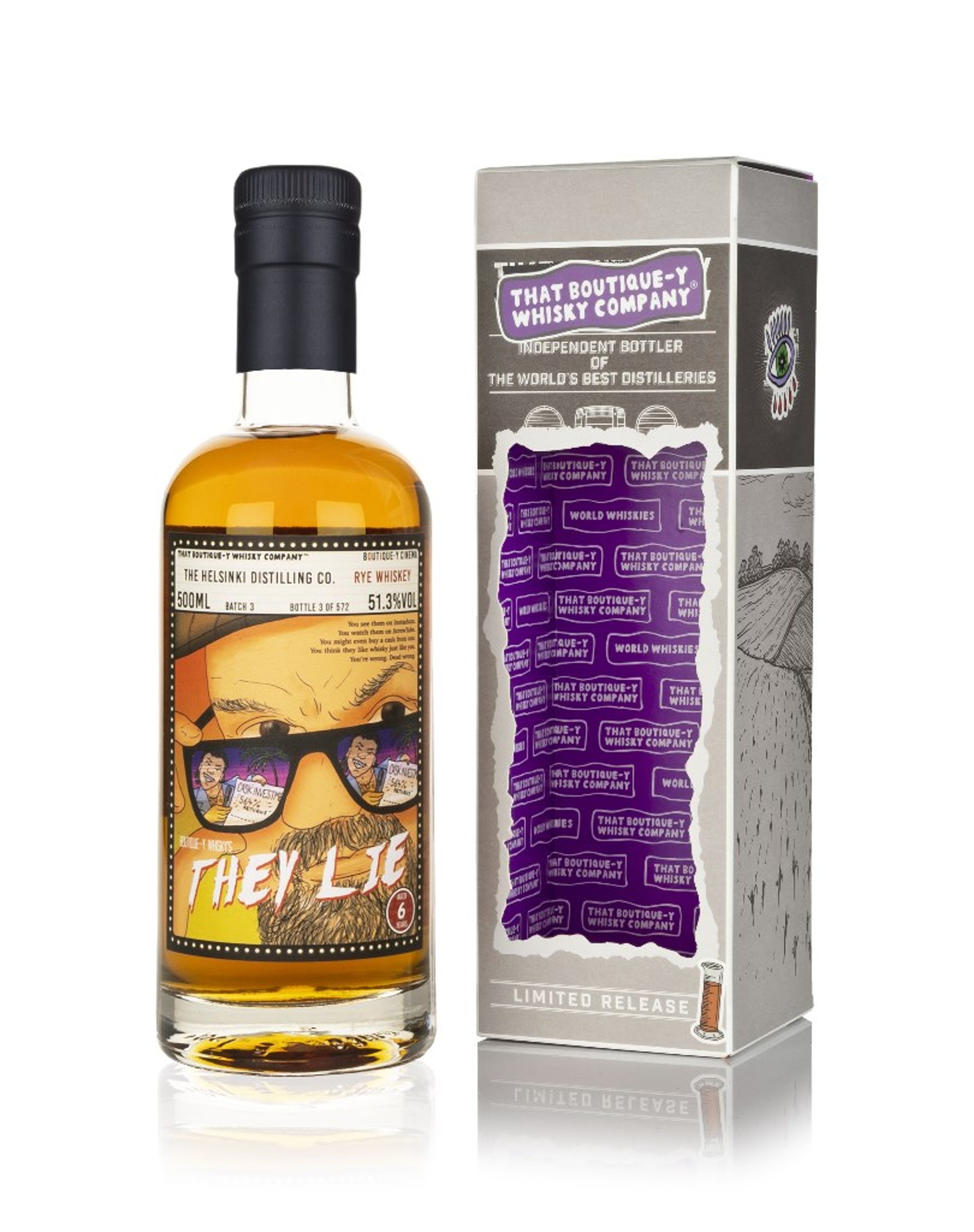 Helsinki Distilling Company 6 Year Old - Batch 3 (That Boutique-y Whisky Company) 50cl