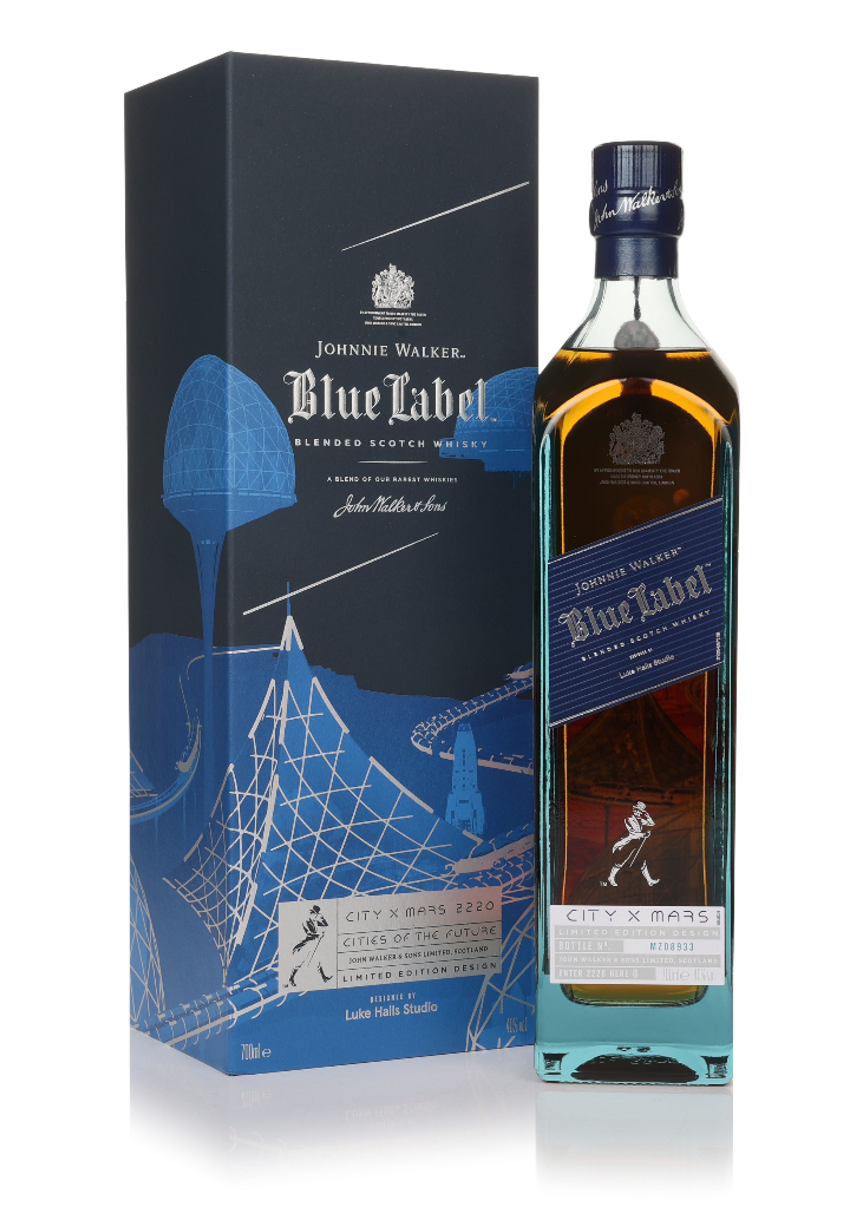 Johnnie Walker Blue Label - Cities Of The Future City X Mars