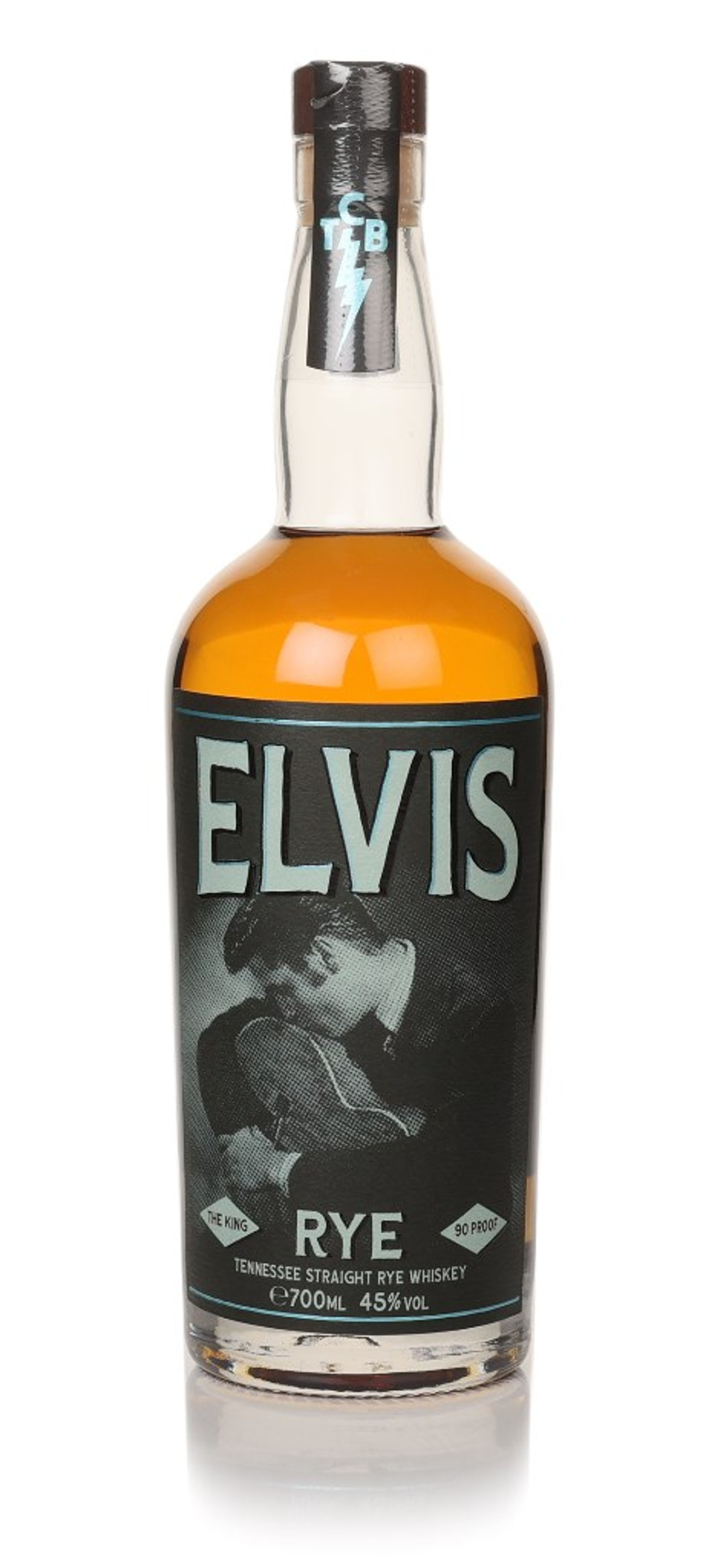 Elvis The King Straight Rye Whiskey 70cl