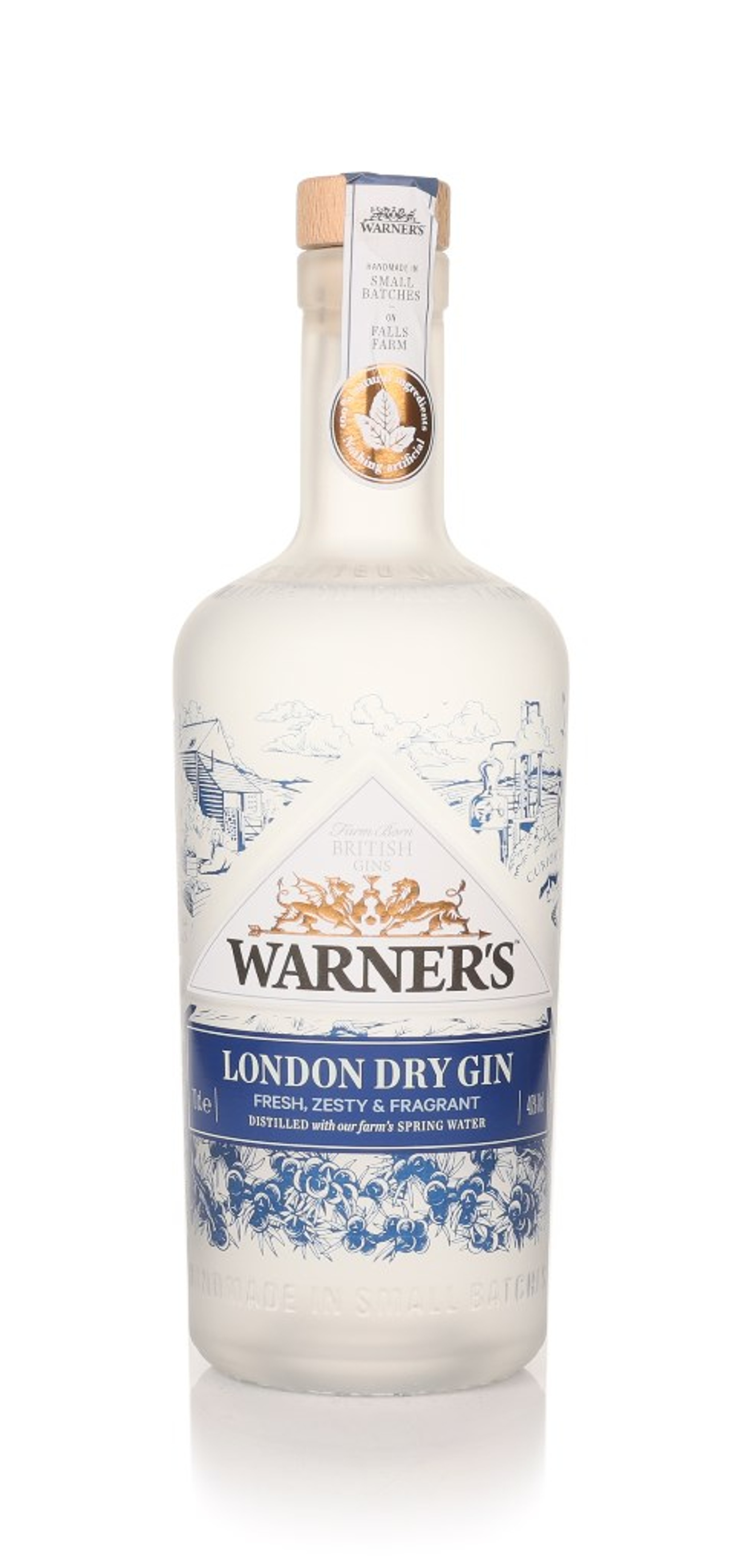 Warner's London Dry Gin 70cl