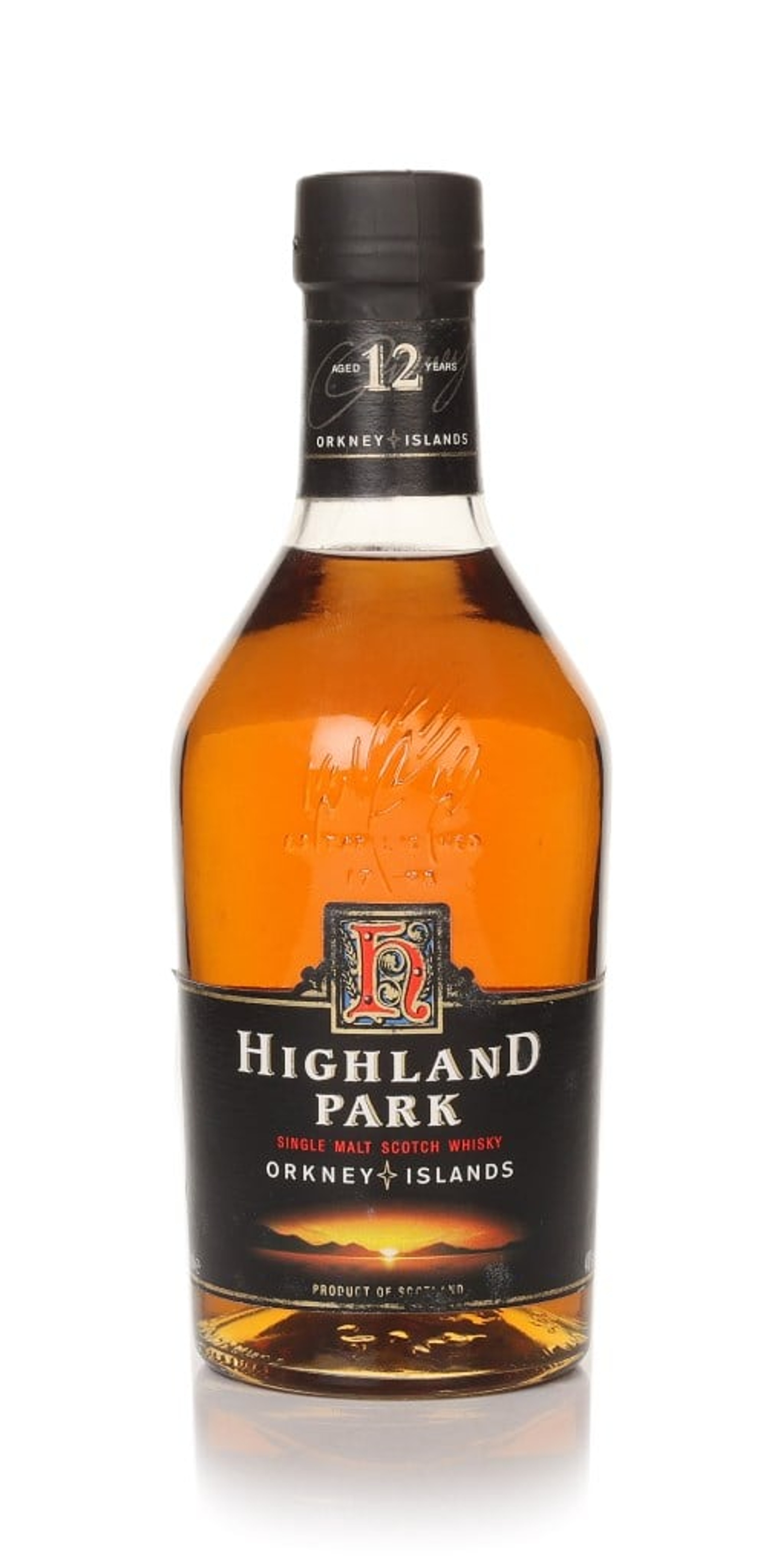 Highland Park 12 Year Old - 1990s (without Tube) 70cl