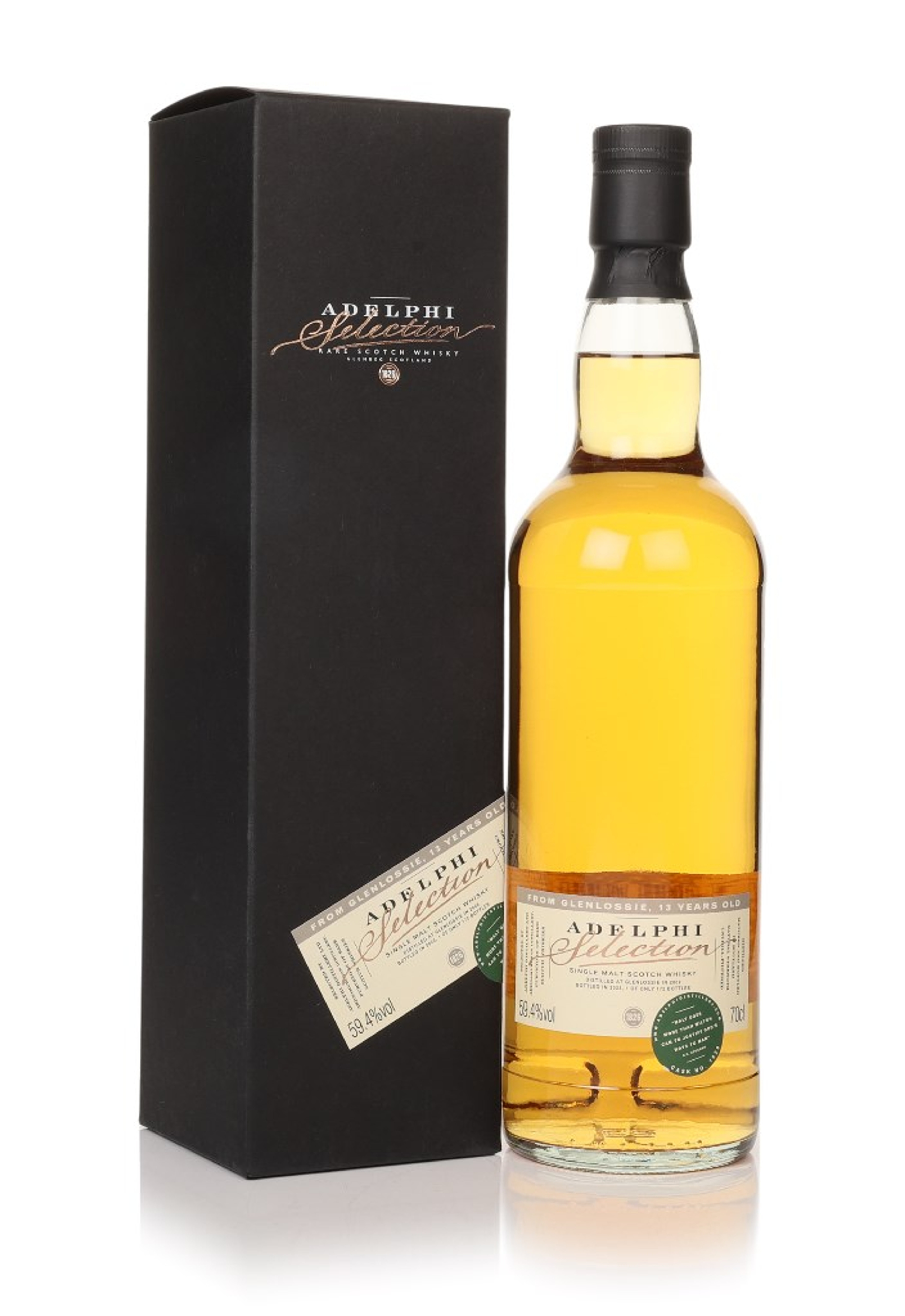 Glenlossie 13 Year Old 2009 (cask 1820) (Adelphi) 70cl