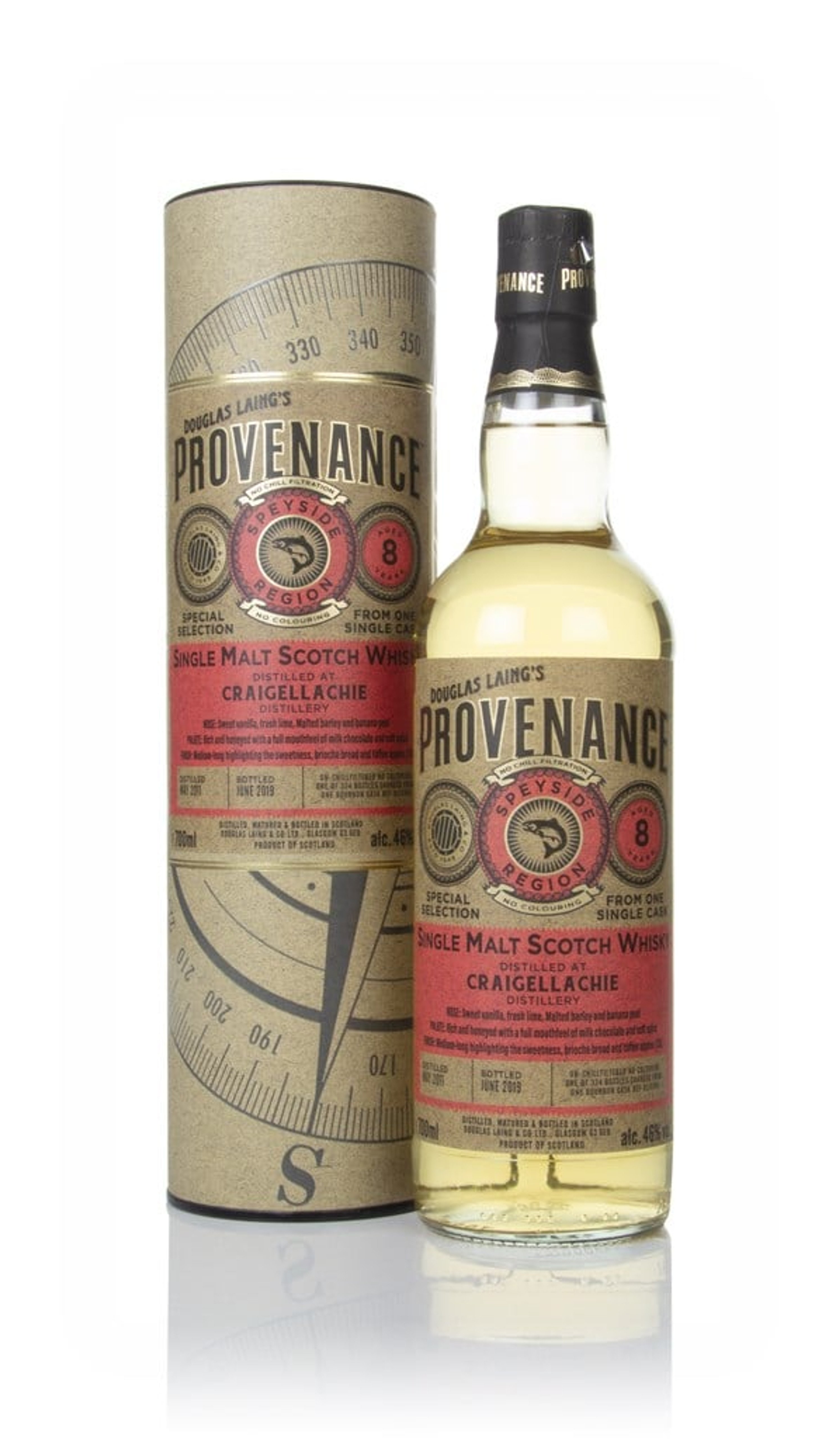 Craigellachie 8 Year Old (cask 13368) - Provenance (Douglas Laing) 70cl