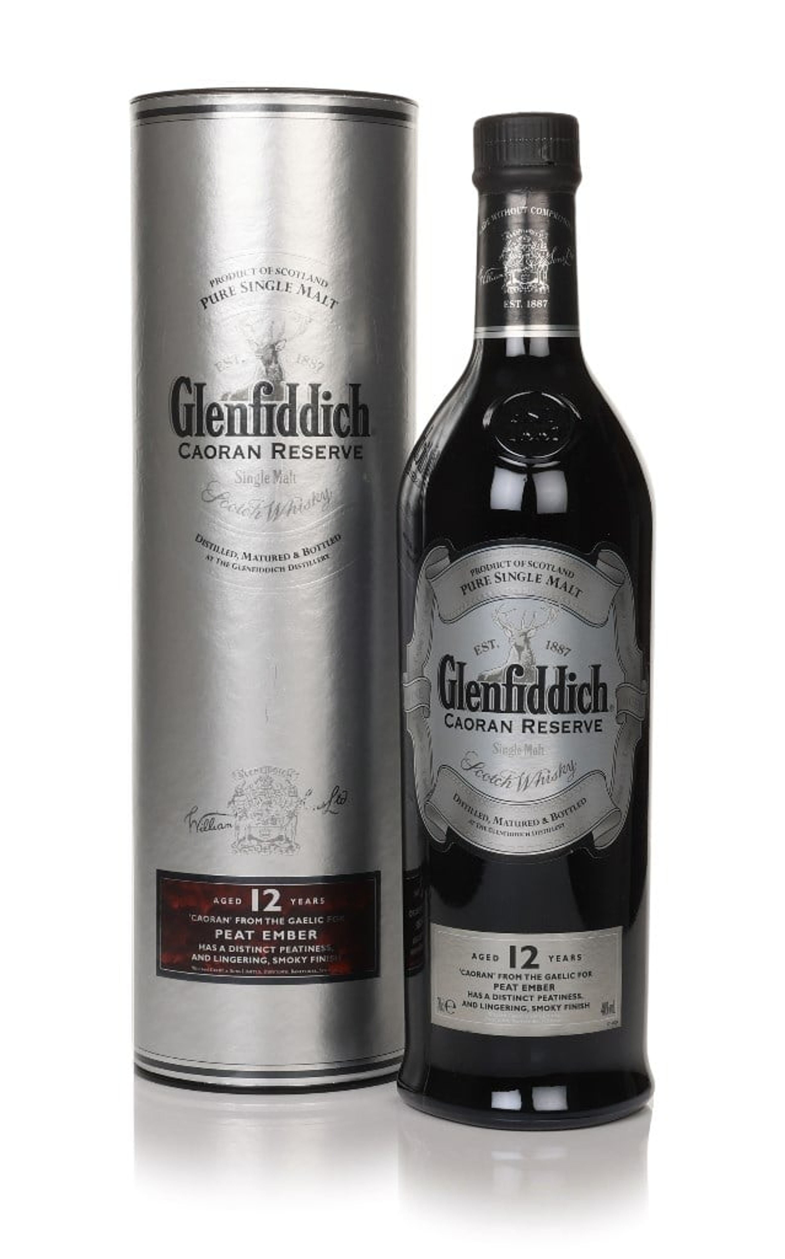Glenfiddich 12 Year Old - Caoran Reserve (Light Tin) - Pre 2007 70cl