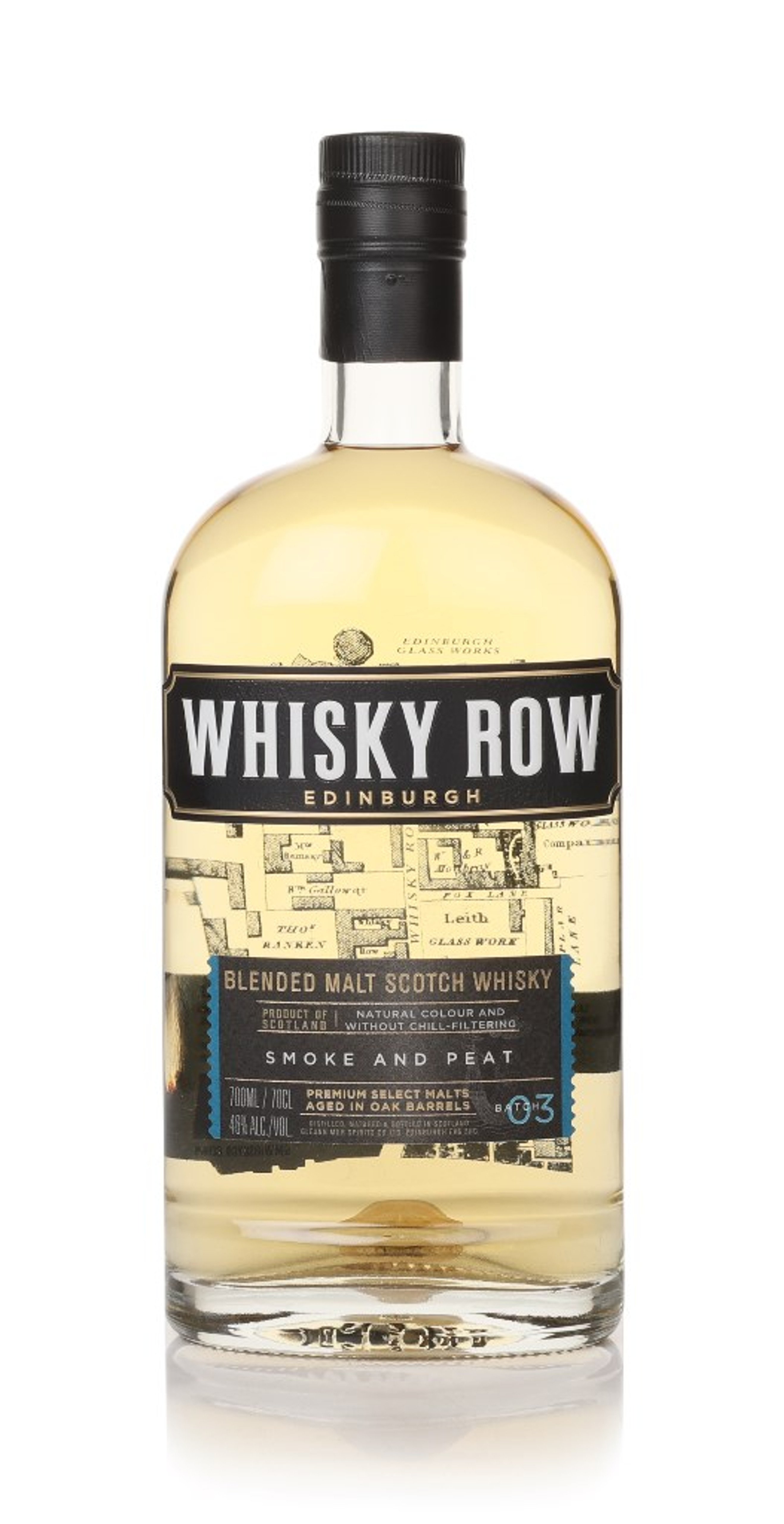 Whisky Row Smoke and Peat - Batch 3 70cl