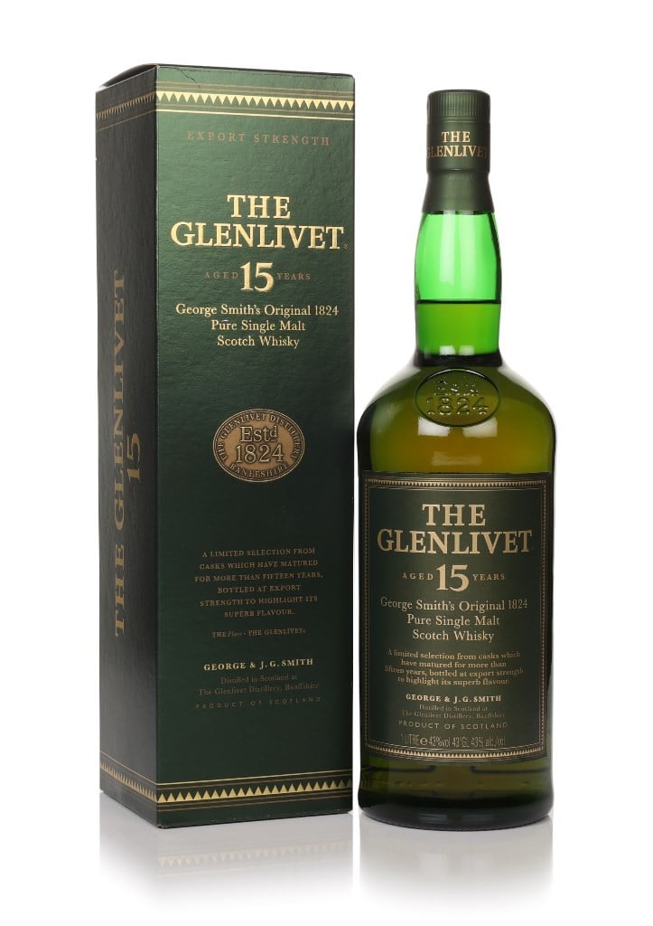 The Glenlivet 15 Year Old - Pre 2004 (1L) 100cl