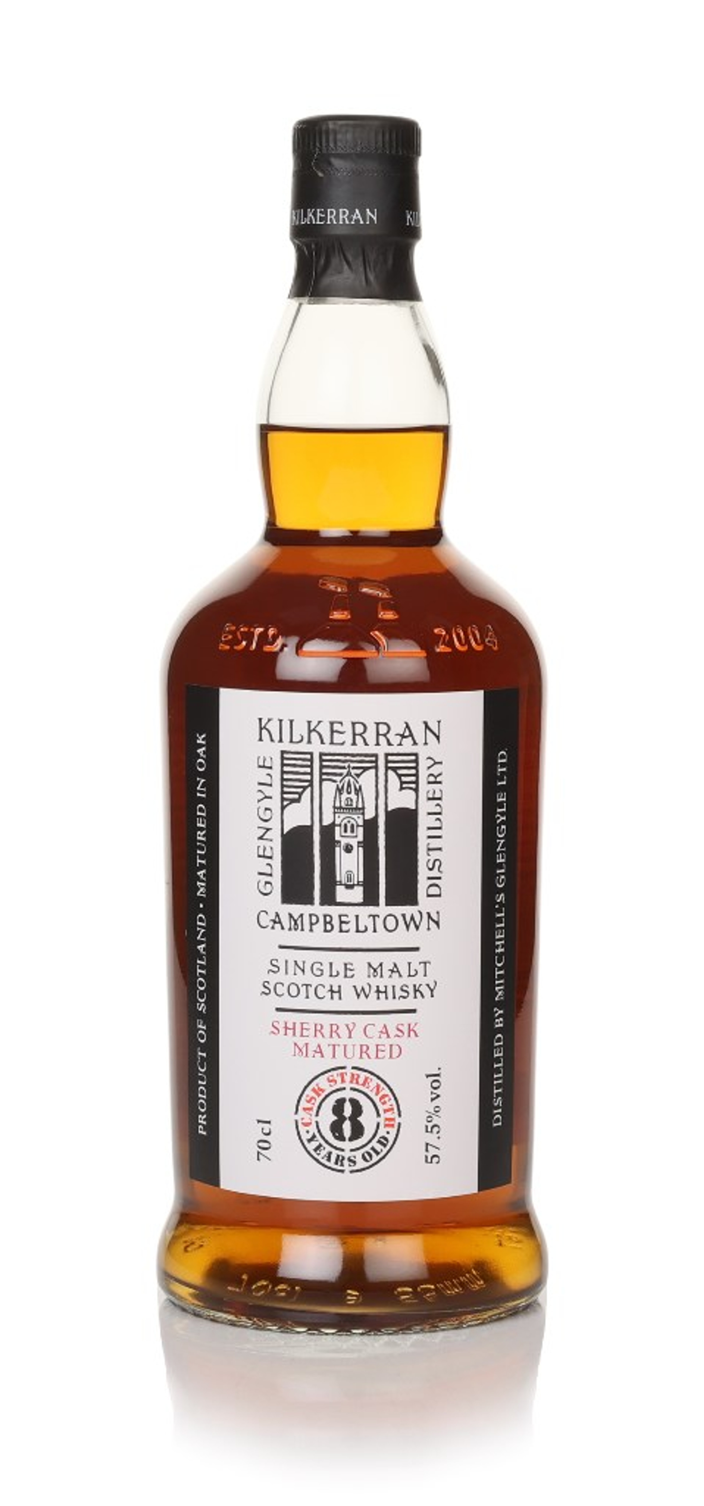 Kilkerran 8 Year Old Cask Strength - Sherry Cask Matured 70cl
