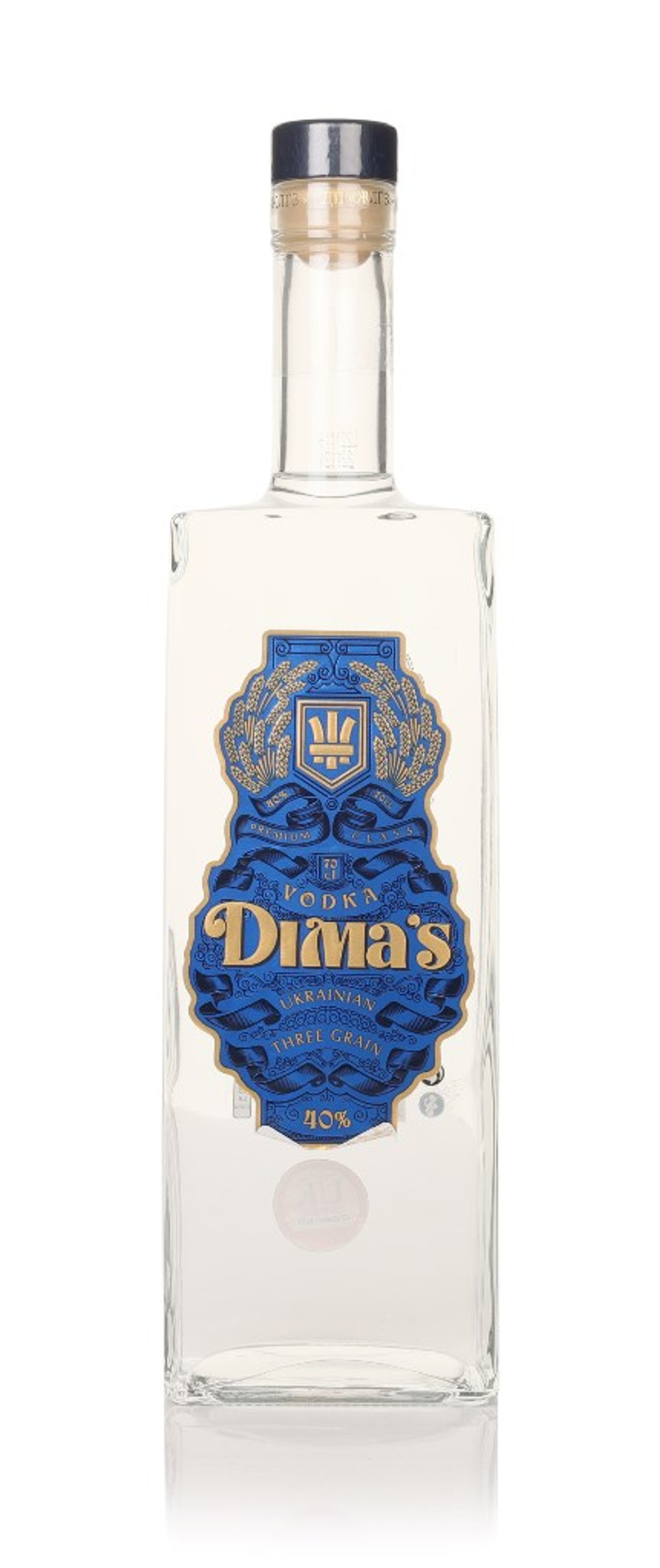 Dima's Vodka - Ukrainian Three-Grain 70cl