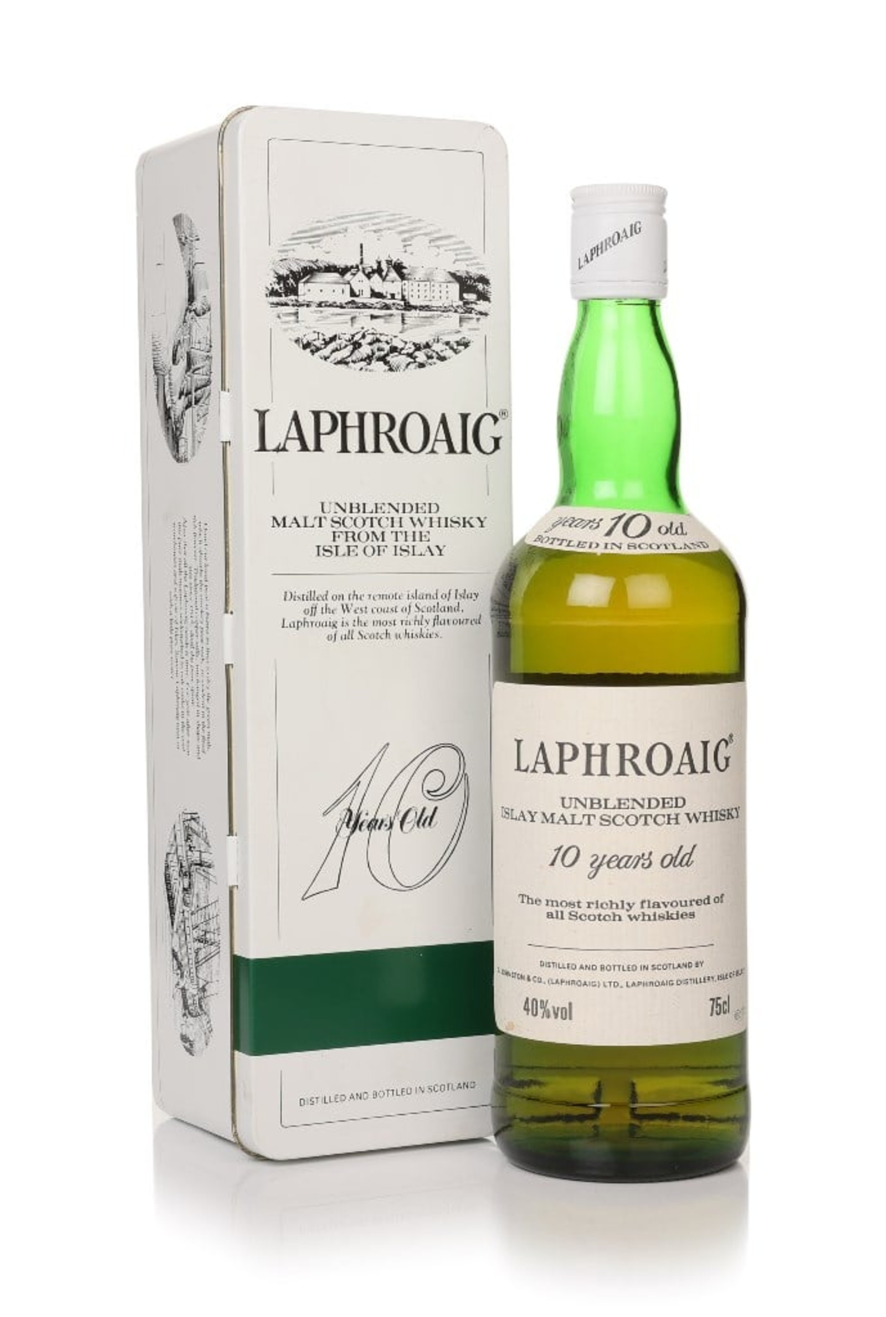 Laphroaig 10 Year Old - Early 1980s 75cl