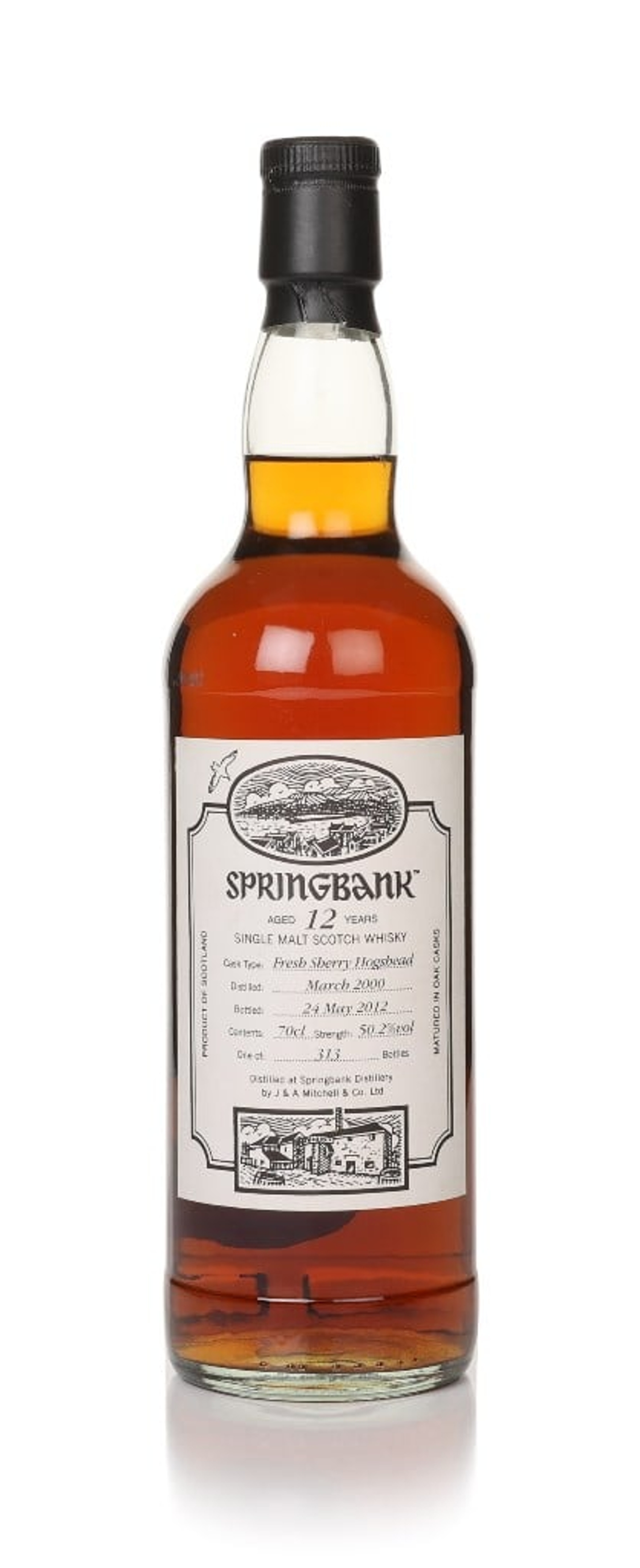 Springbank 12 Year Old 2000 - Open Day 2012 70cl