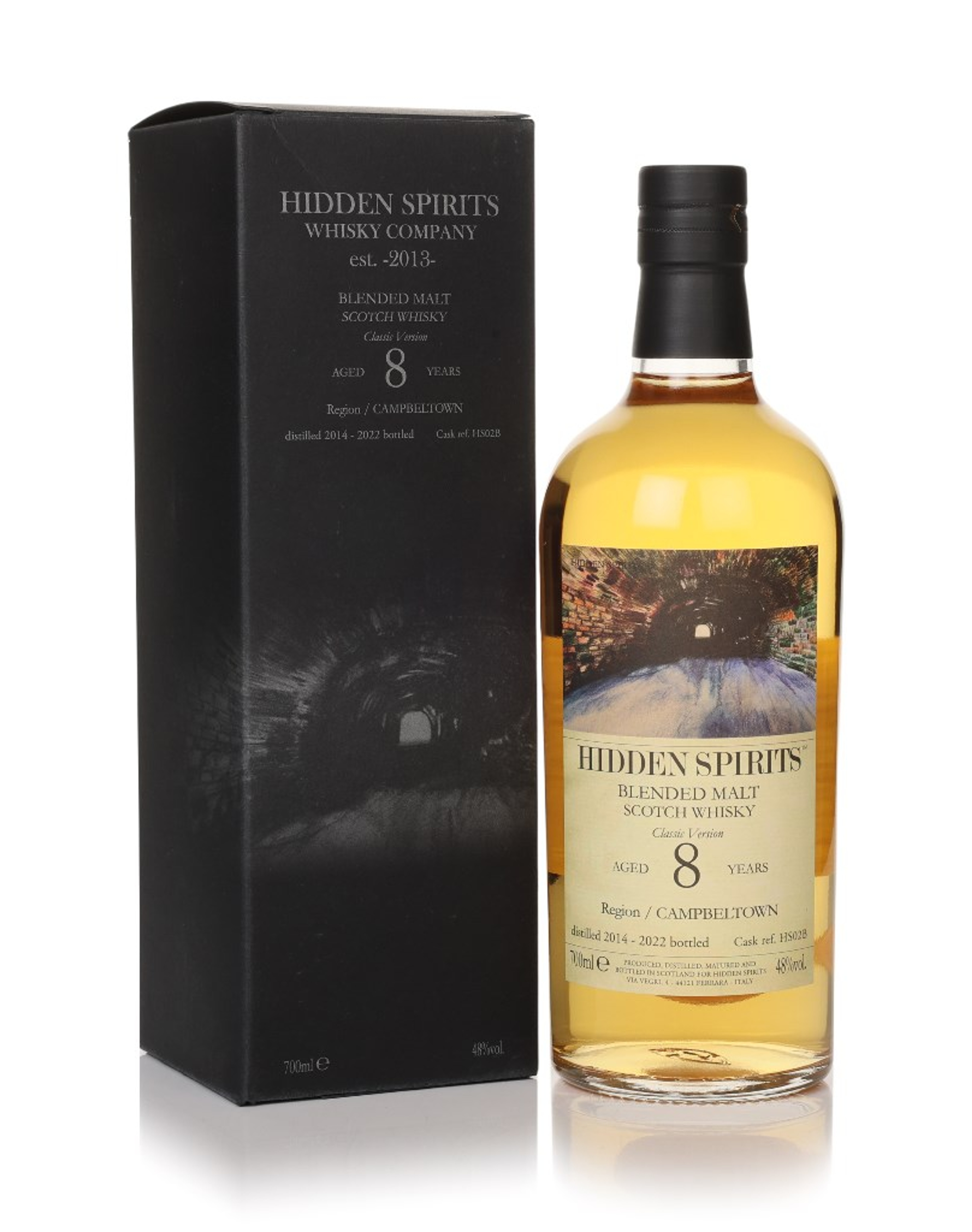 Campbeltown 8 Year Old 2014 (cask HS02B) - Hidden Spirits 70cl
