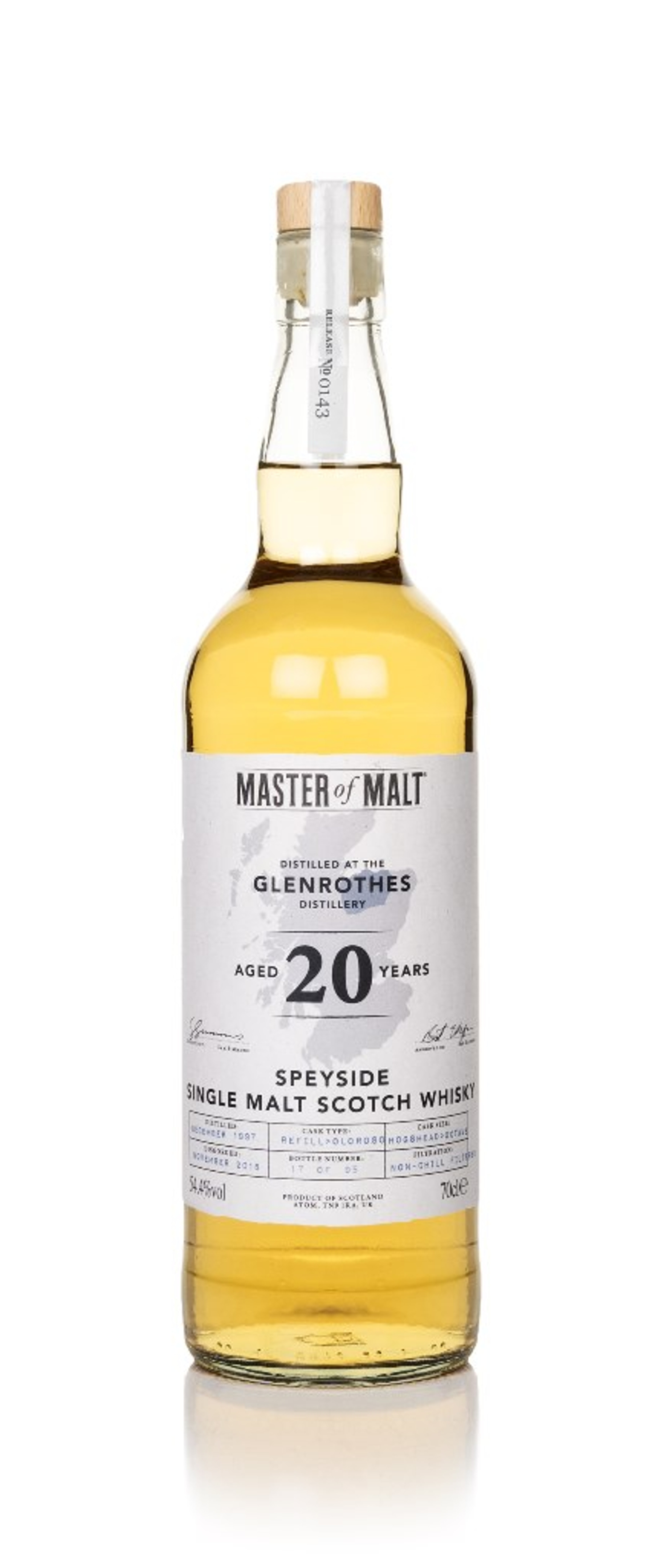Glenrothes 20 Year Old 1997 (Master of Malt) 70cl