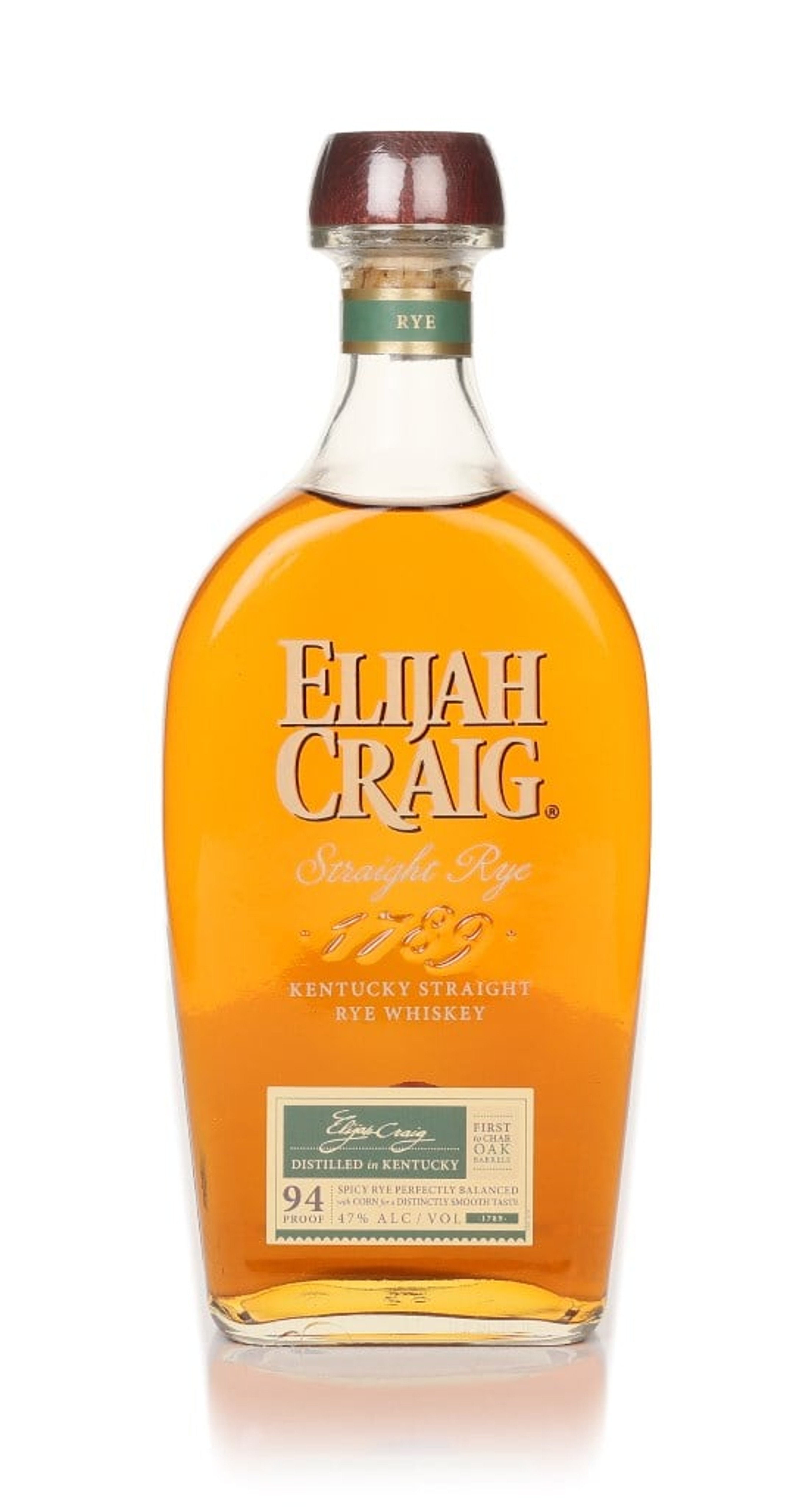 Elijah Craig Straight Rye 70cl