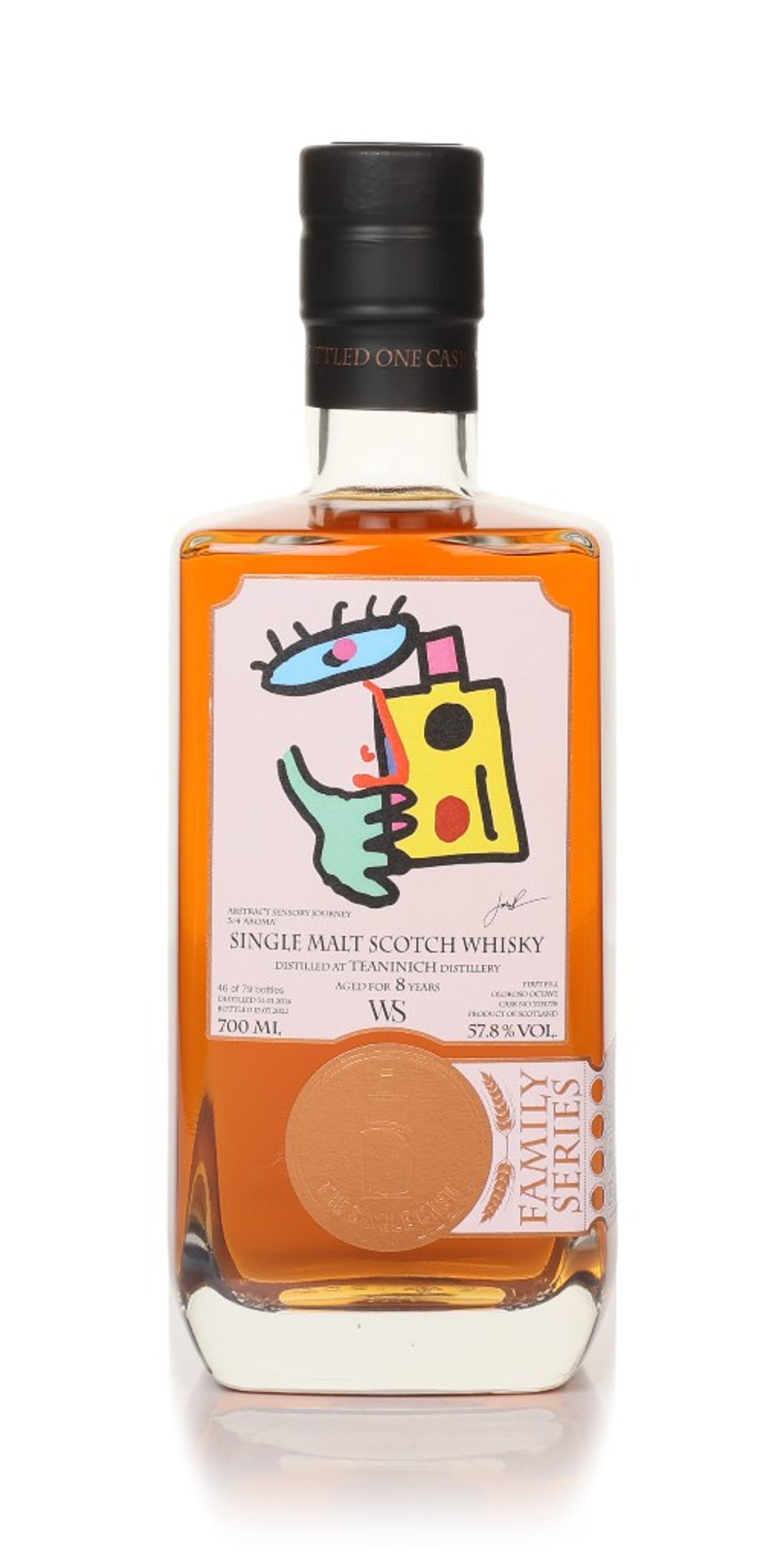 Teaninich 8 Year Old 2014 (cask 703177B) - Family Series (The Single Cask) 70cl