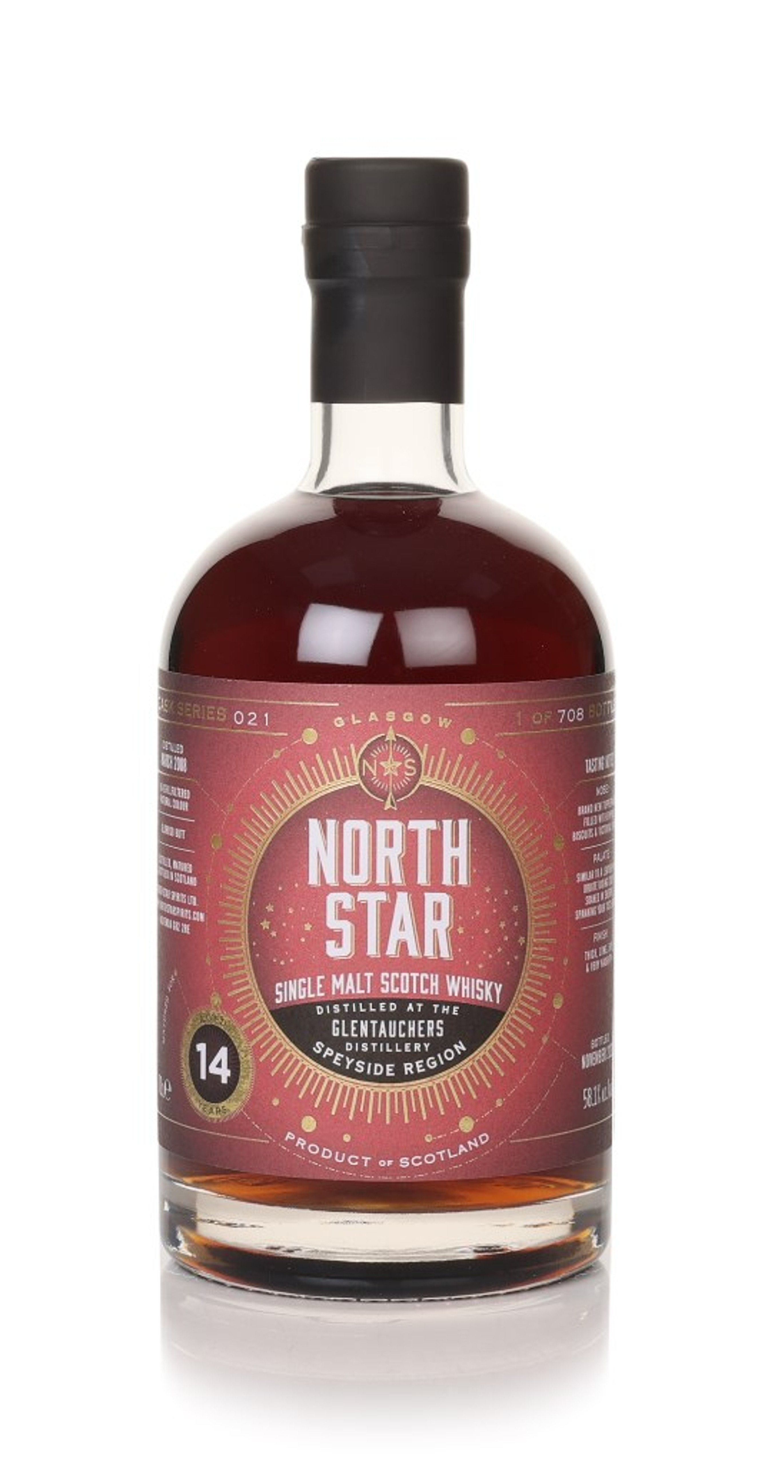 Glentauchers 14 Year Old 2008 - North Star Spirits 70cl