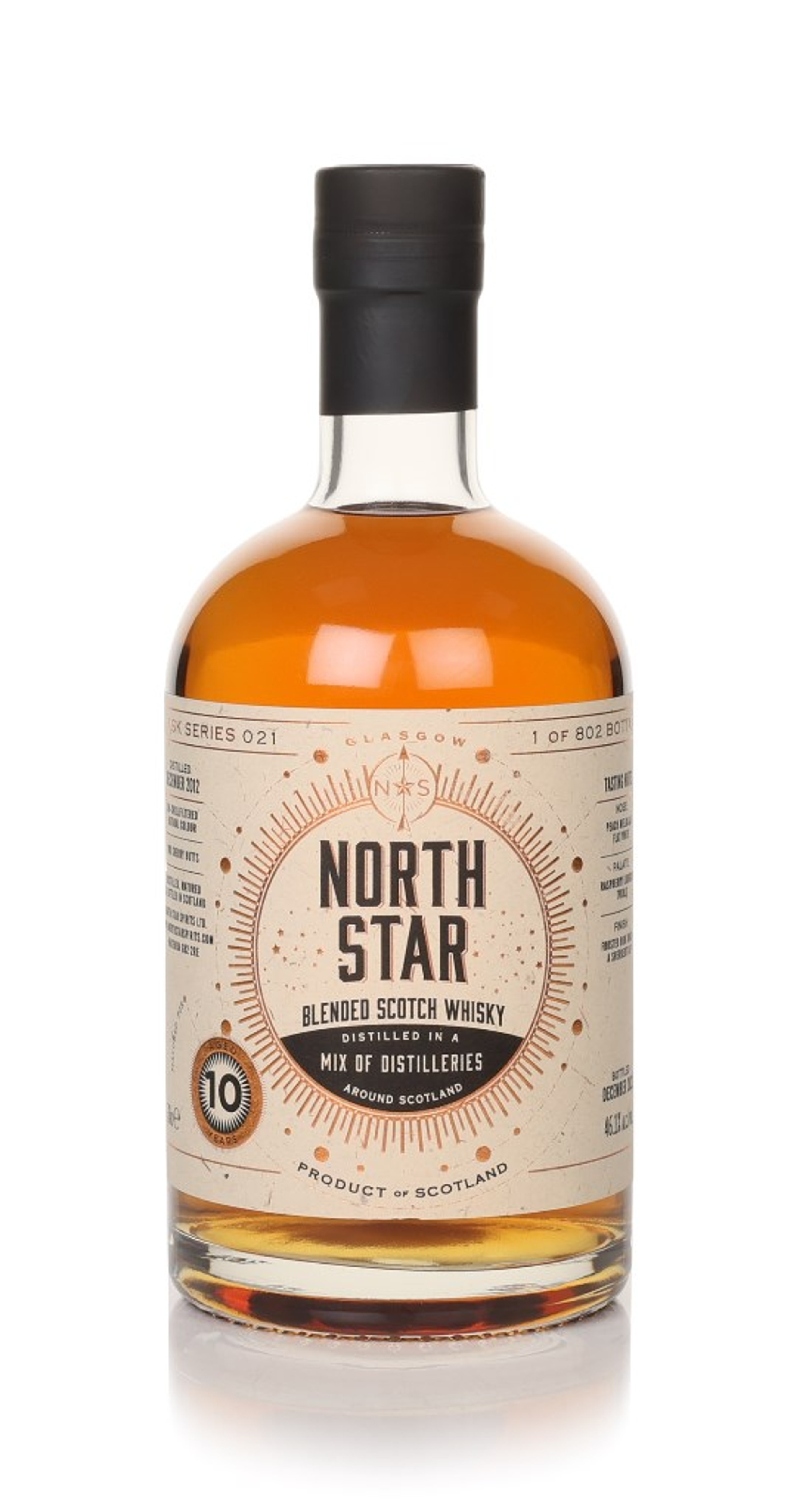 North Star Blend 10 Year Old 2012 - North Star Spirits 70cl