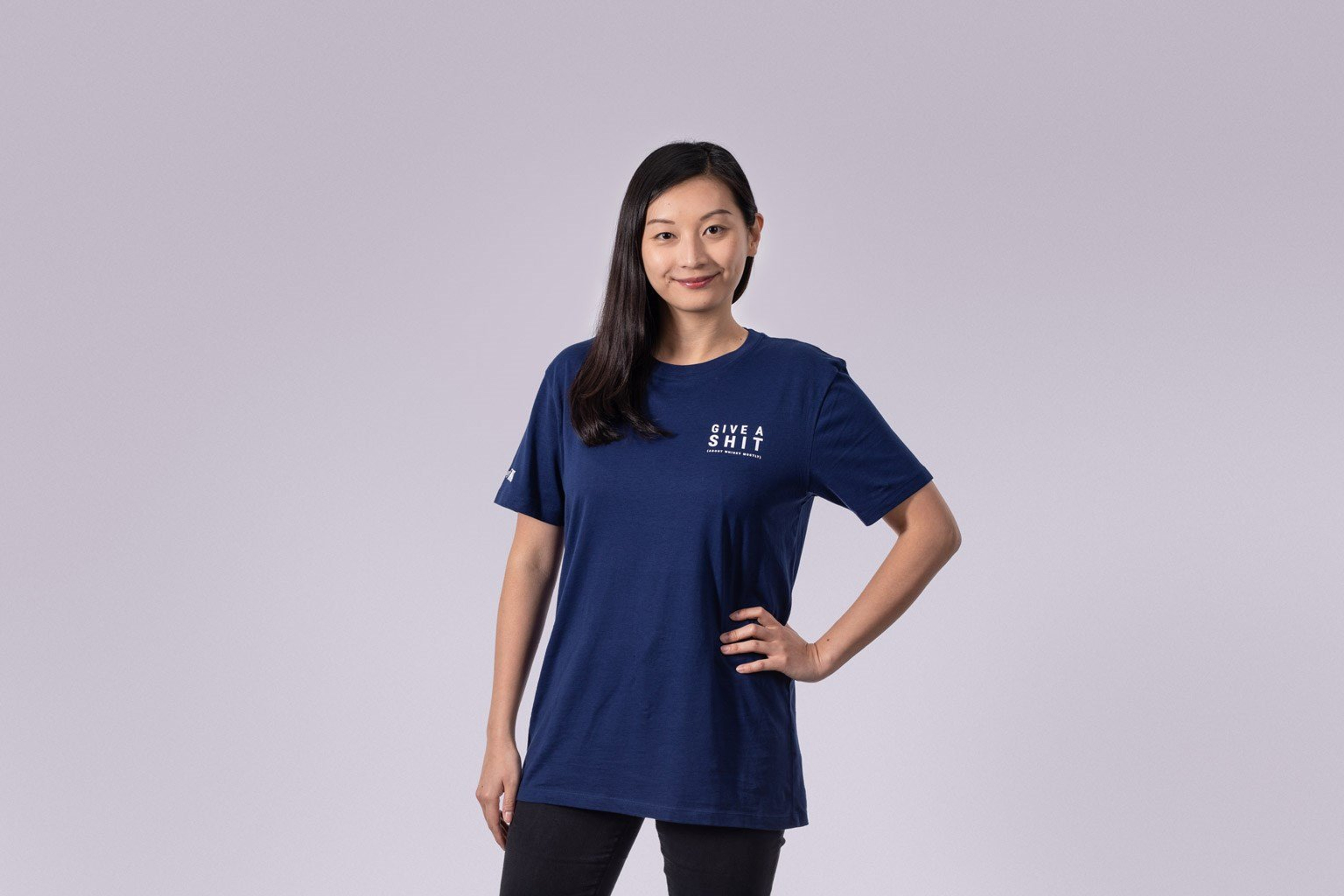 Master of Malt (Give a Shit) T-shirt Navy (L)